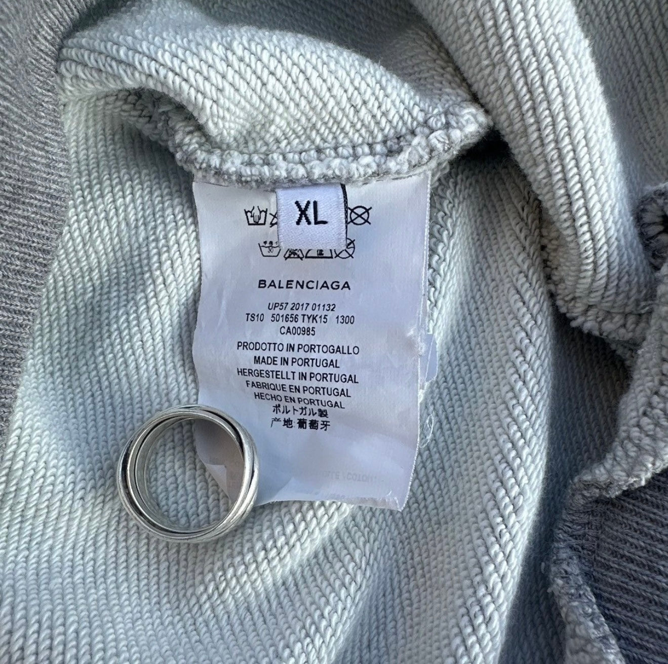 Balenciaga Big Logo Milano Paris Hoodie