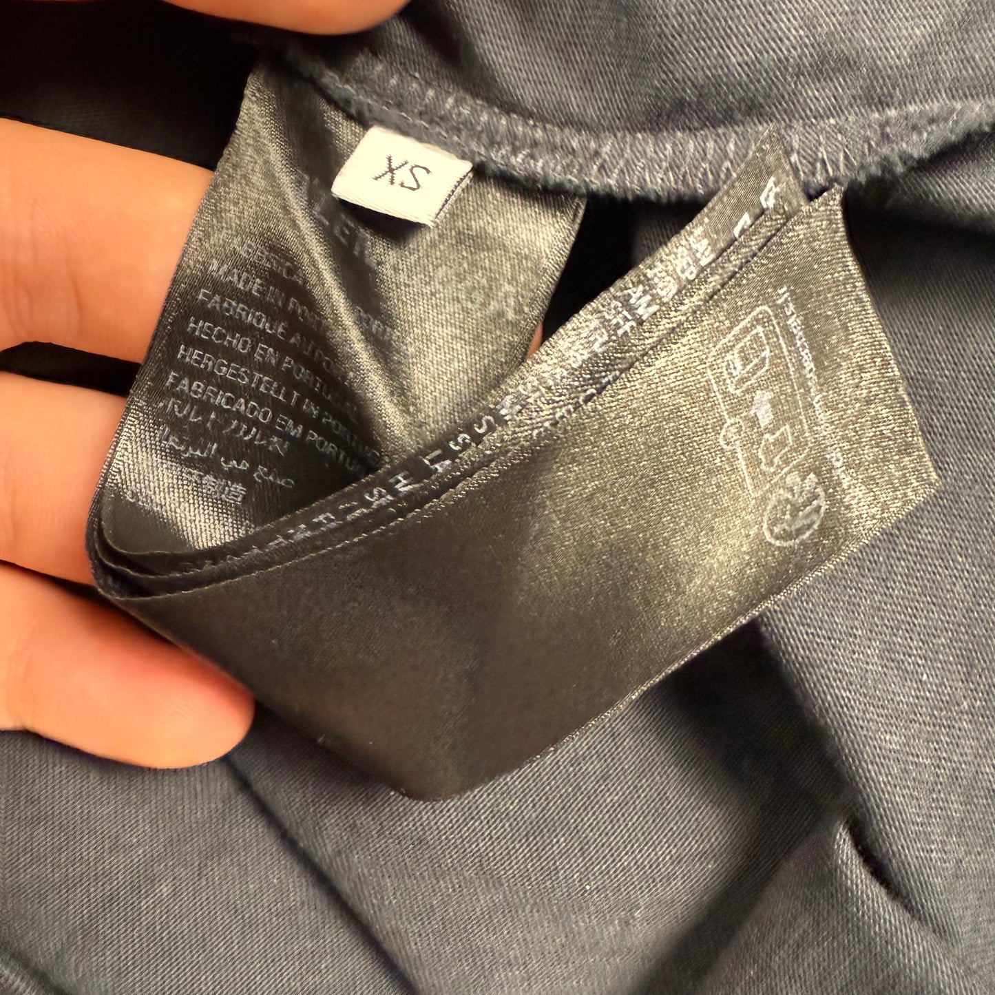 Balenciaga Tape Distressed Black T-Shirt