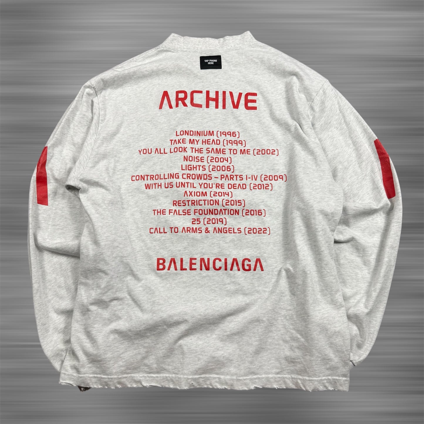 Balenciaga Archive Series Connected Limited 507/700 Long Sleeve