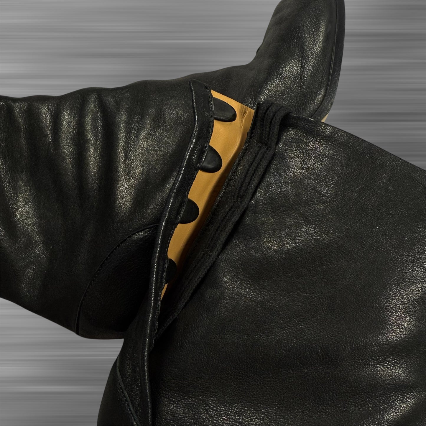 Maison Margiela Tabi Leather Ankle ‘Black’ Boots