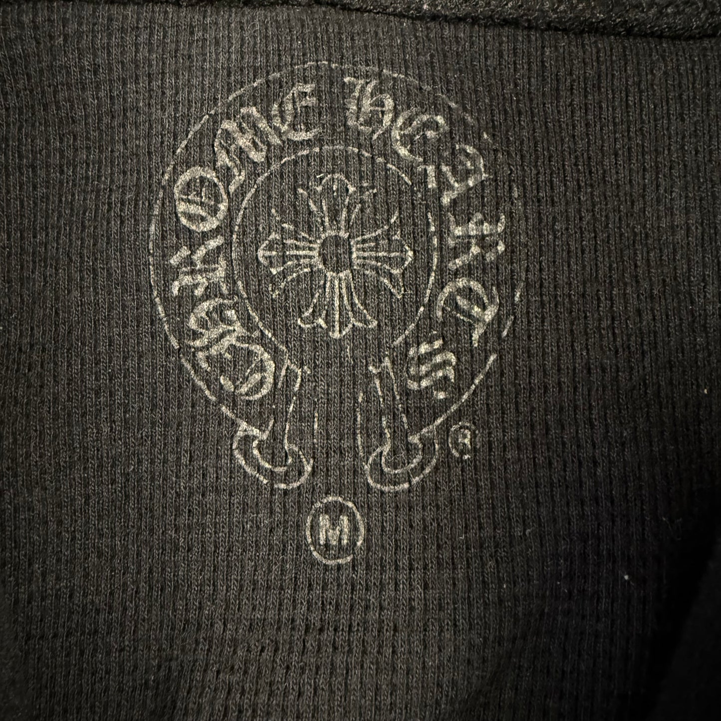Chrome Hearts Thermal Dagger Zip Hoodie ‘Black’