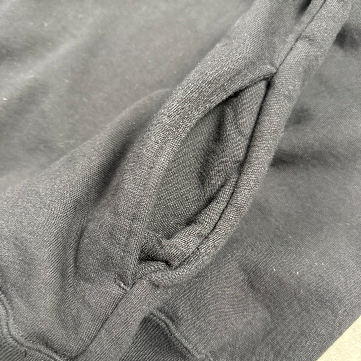 Supreme Leopard Panel Half ‘Black’ Zip Sweatshirt