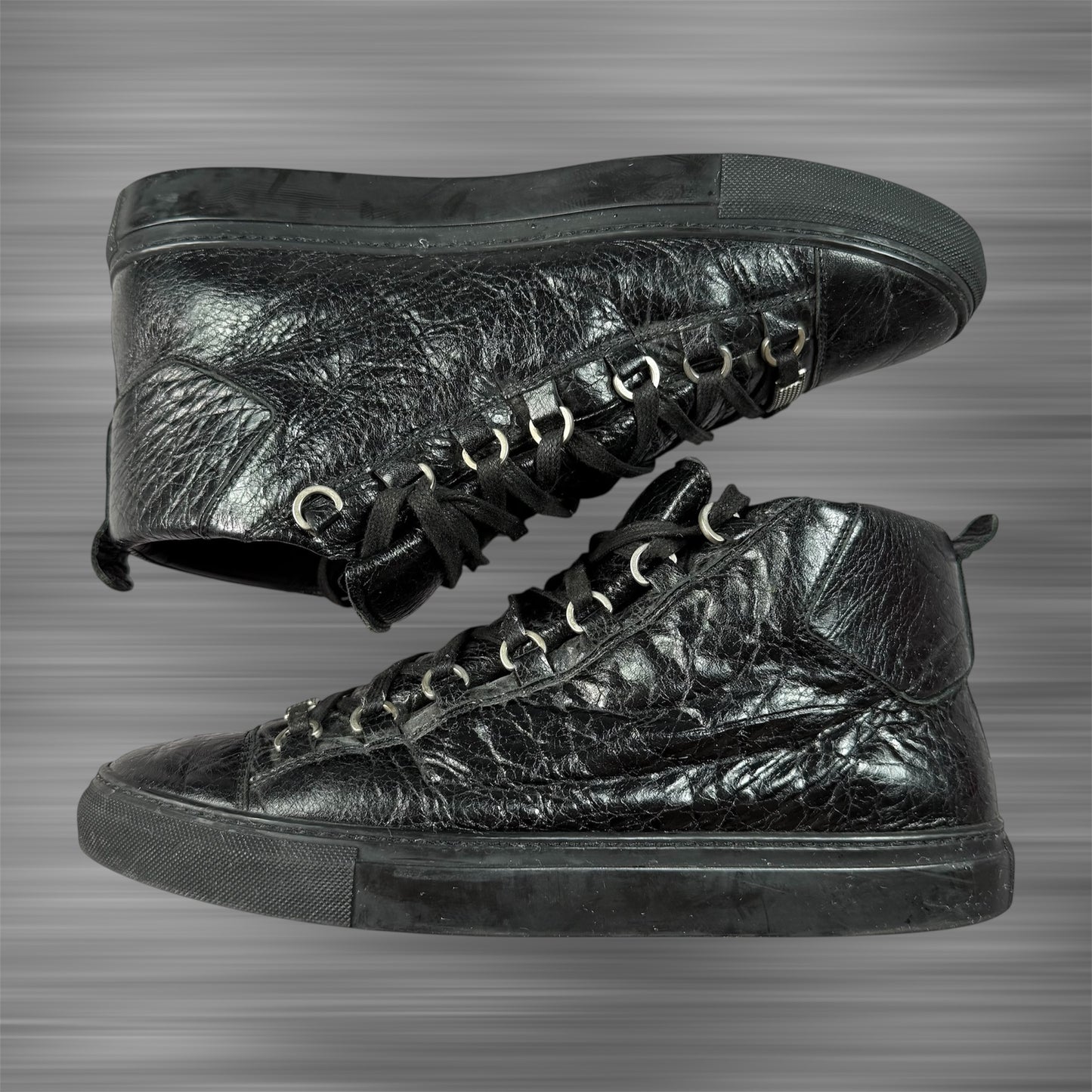 Balenciaga Arena ‘Black’ Leather Shoes