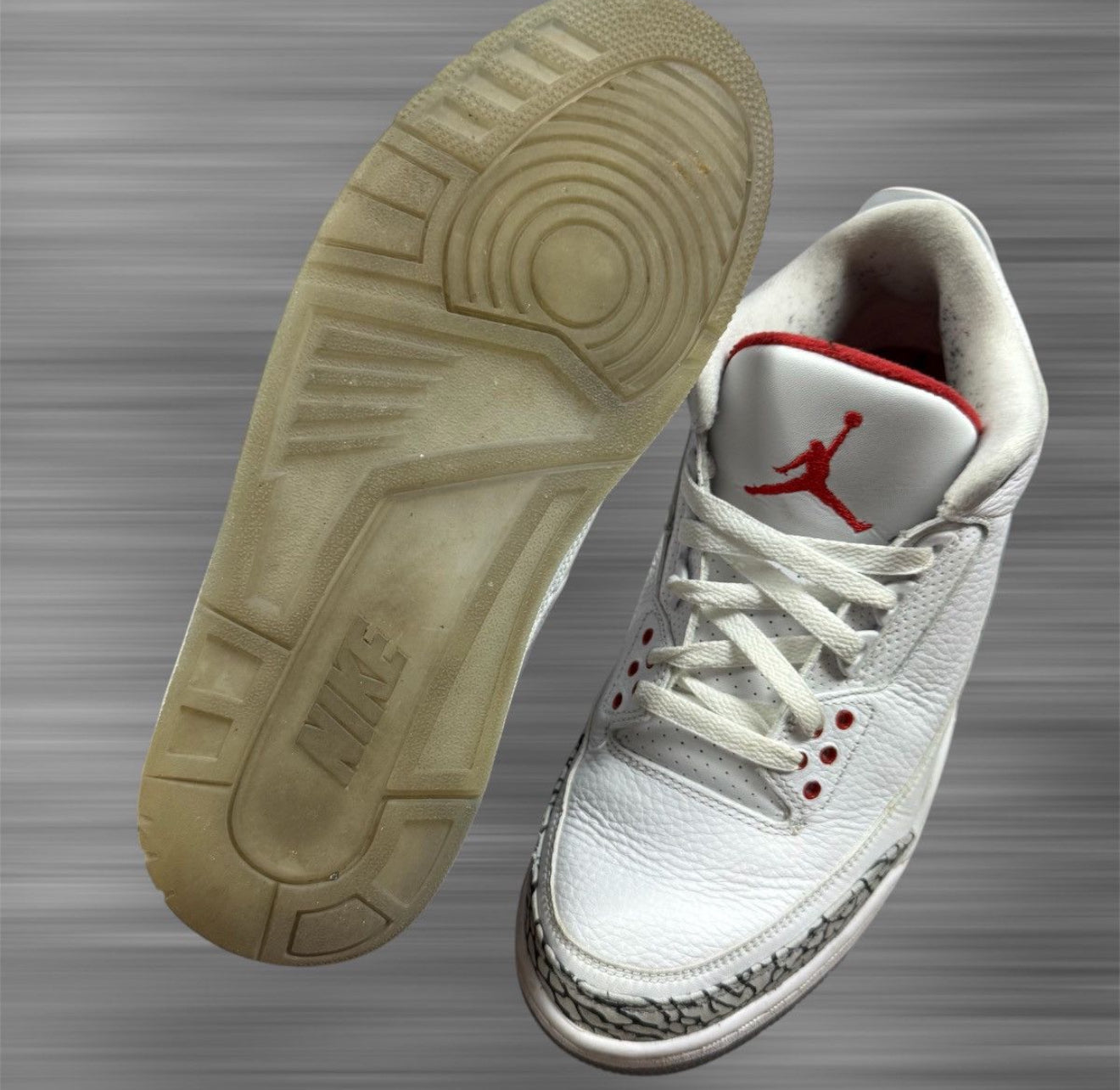 Jordan 3 White Cement Shoes