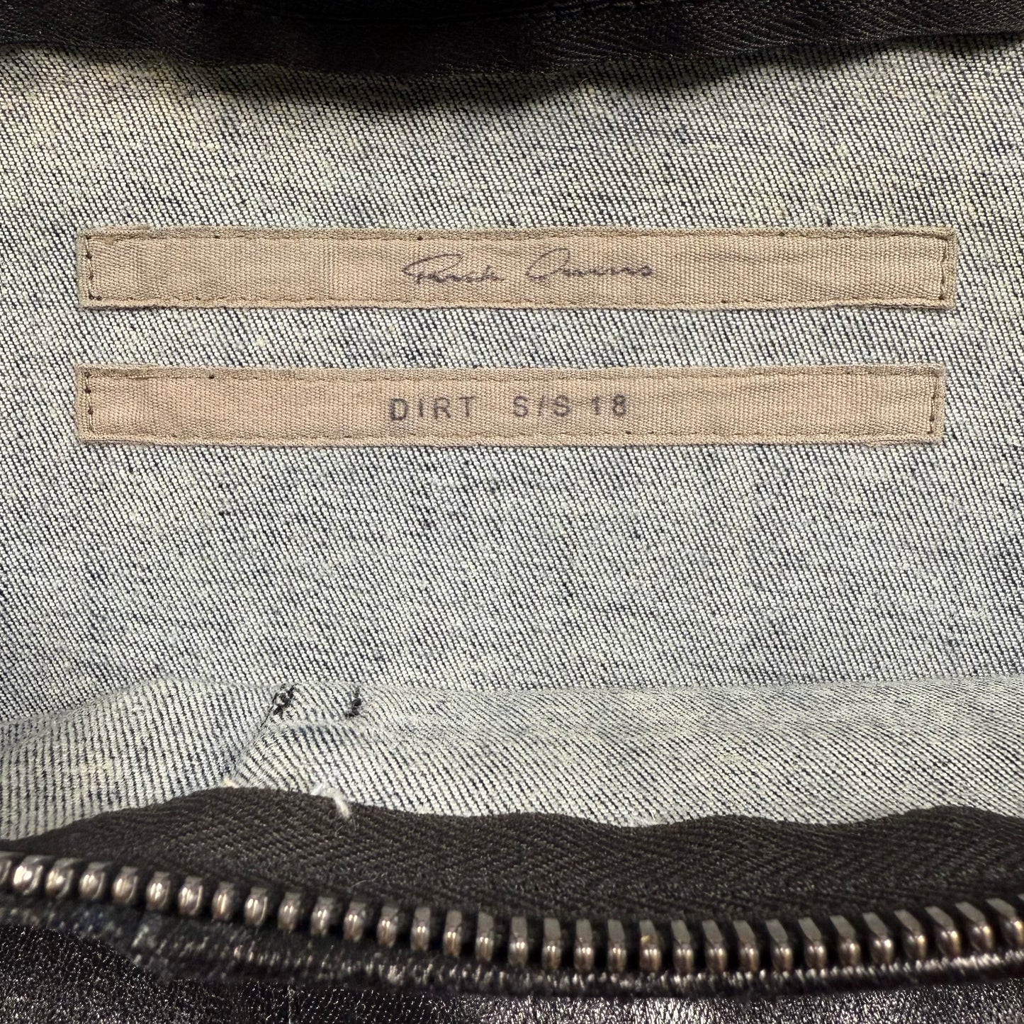 Rick Owens Dirt S/S 18 Money Belt