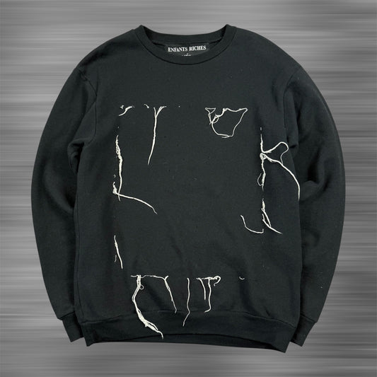 ENFANTS RICHES DÉPRIMÉS LOOSE THREAD SWEATER
