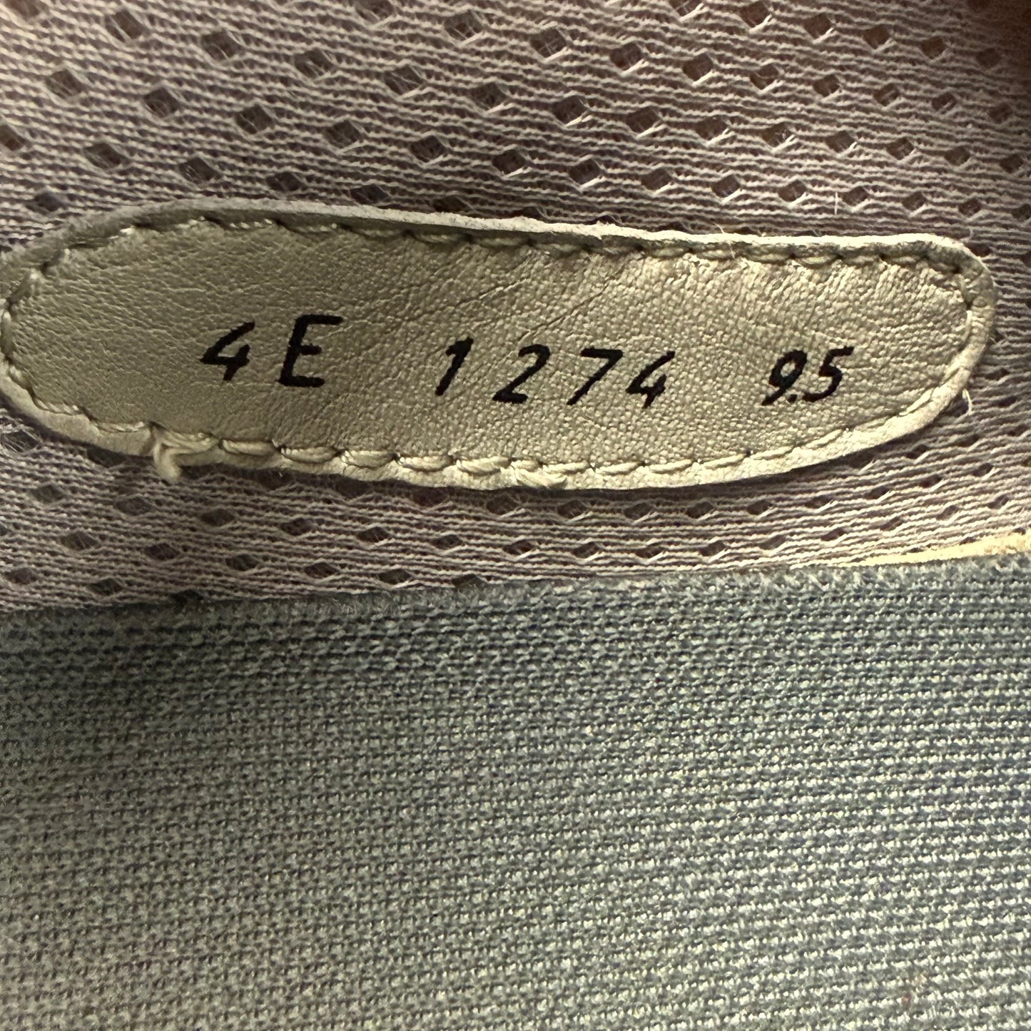 Prada America’s Cup Leather & Mesh Sneakers (Brown/Grey)