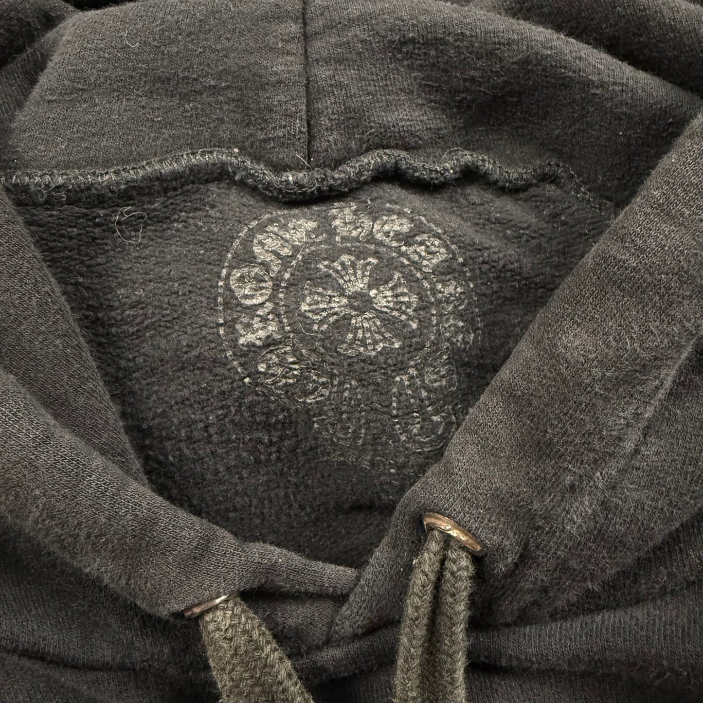 Chrome Hearts Scroll Logo ‘Black’ Hoodie