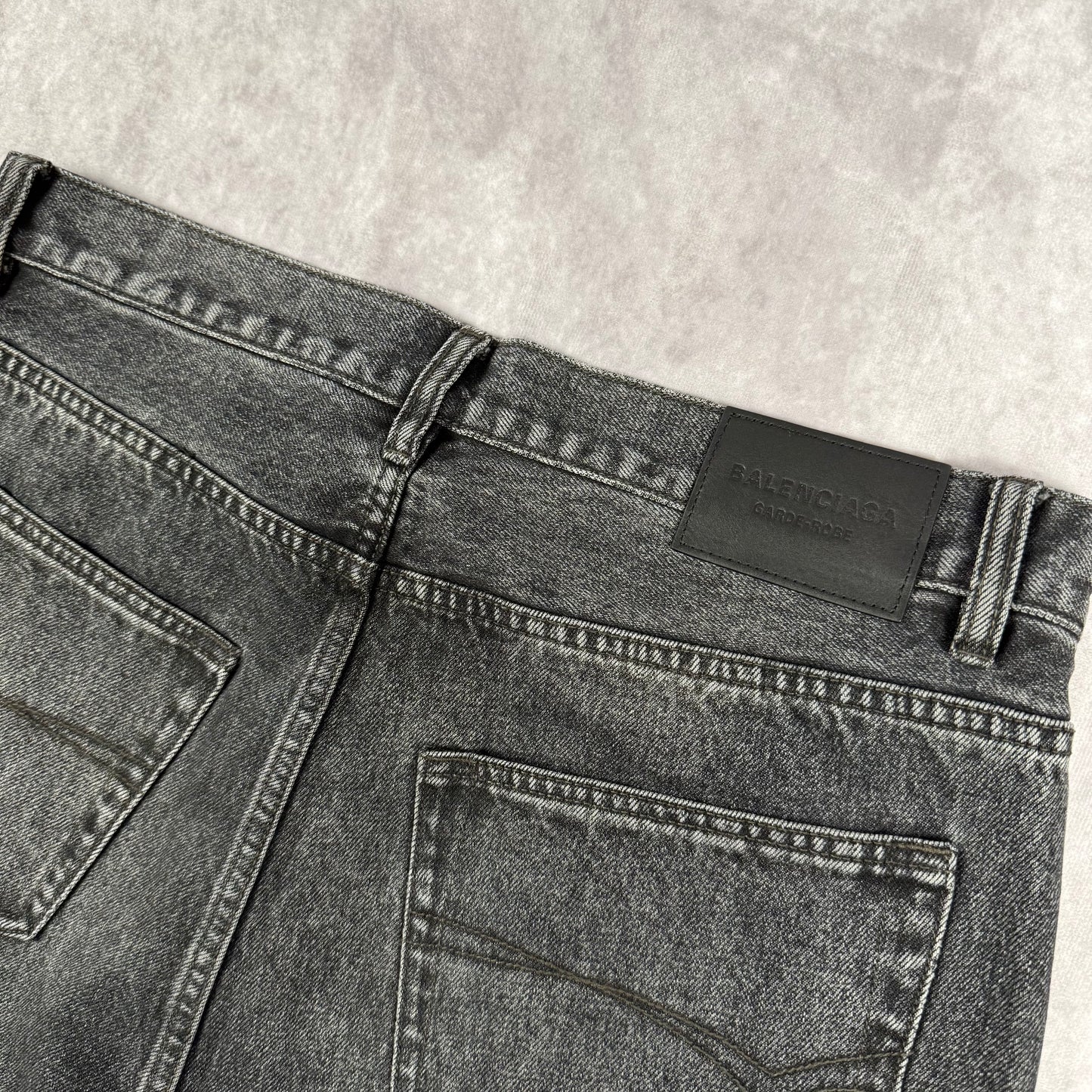 Balenciaga 24SS Garde Robe Flared Jeans