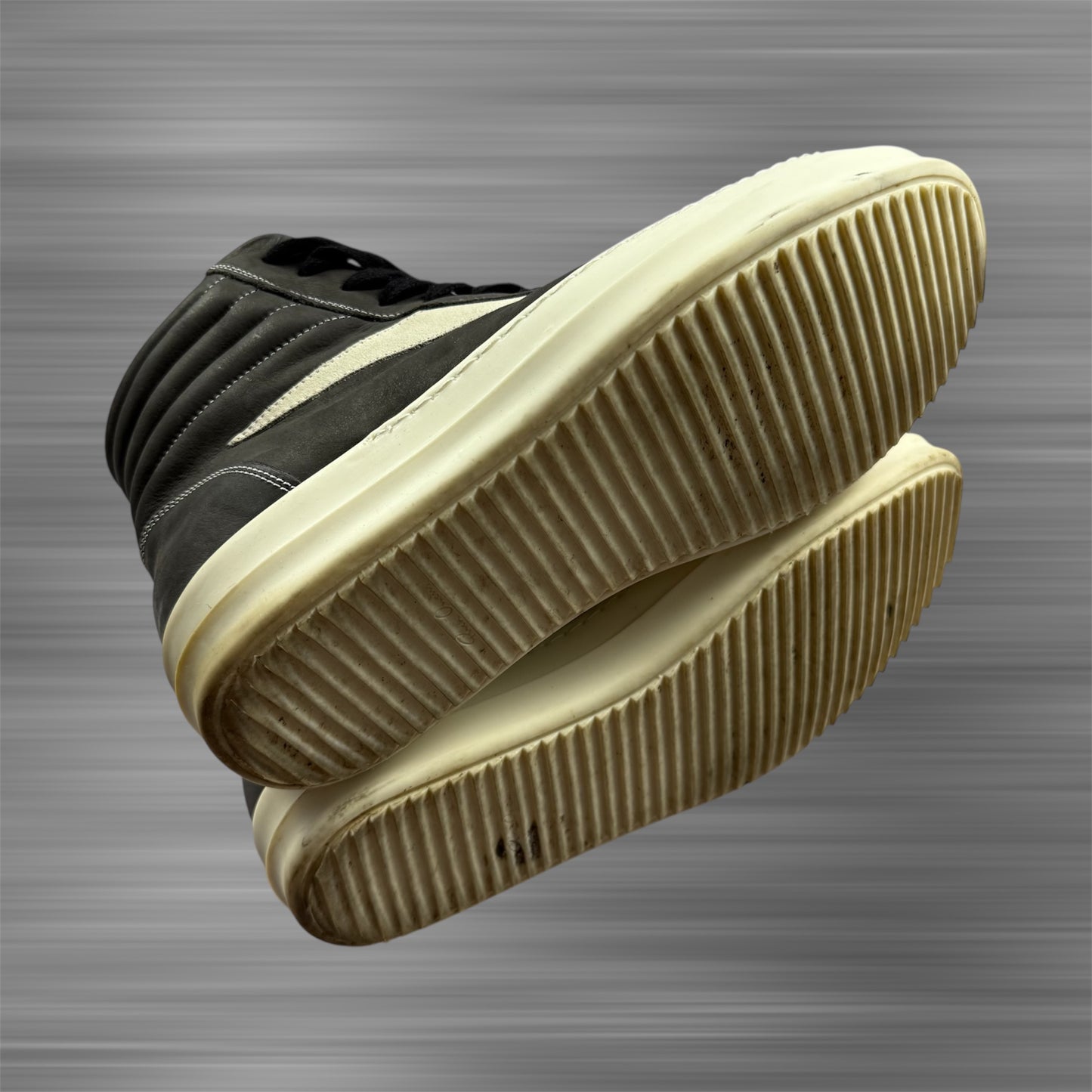 Rick Ownes High Vintage Shoes ‘Dust/Milk’