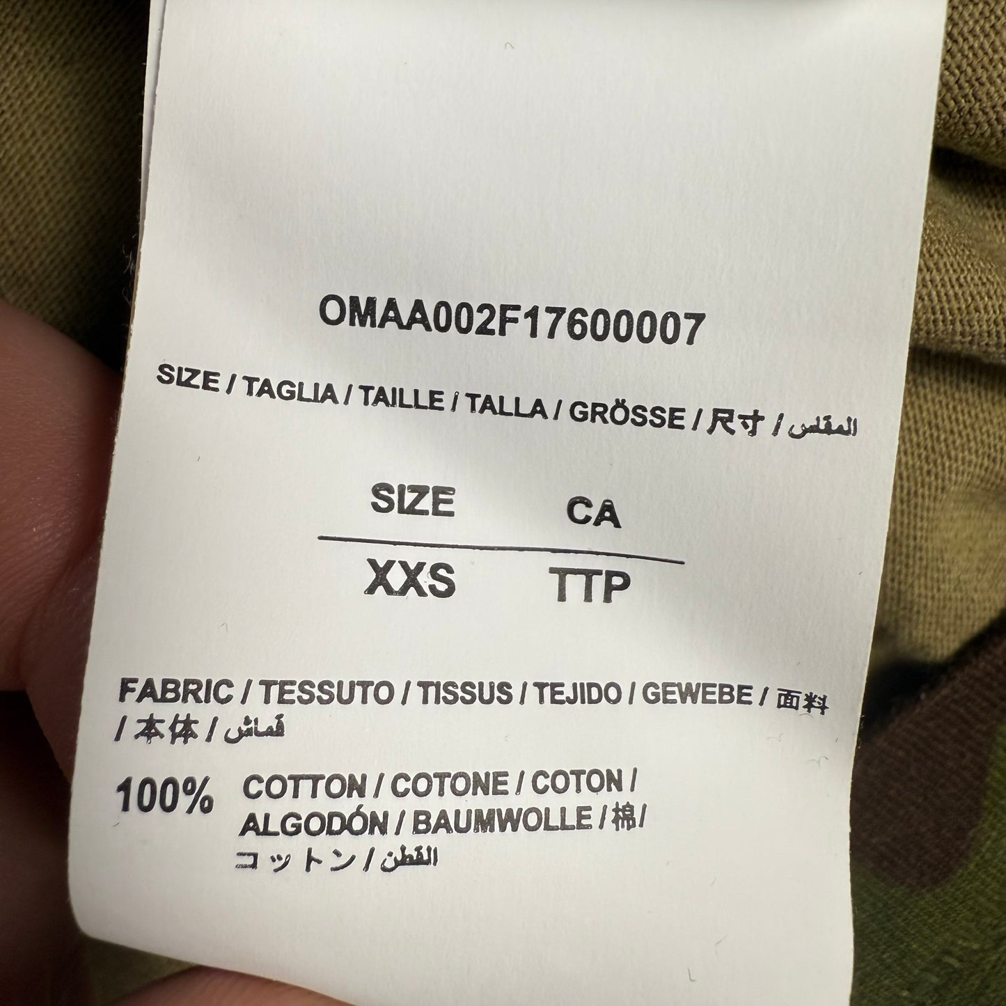 OFF-WHITE Camo Arrows T-Shirt