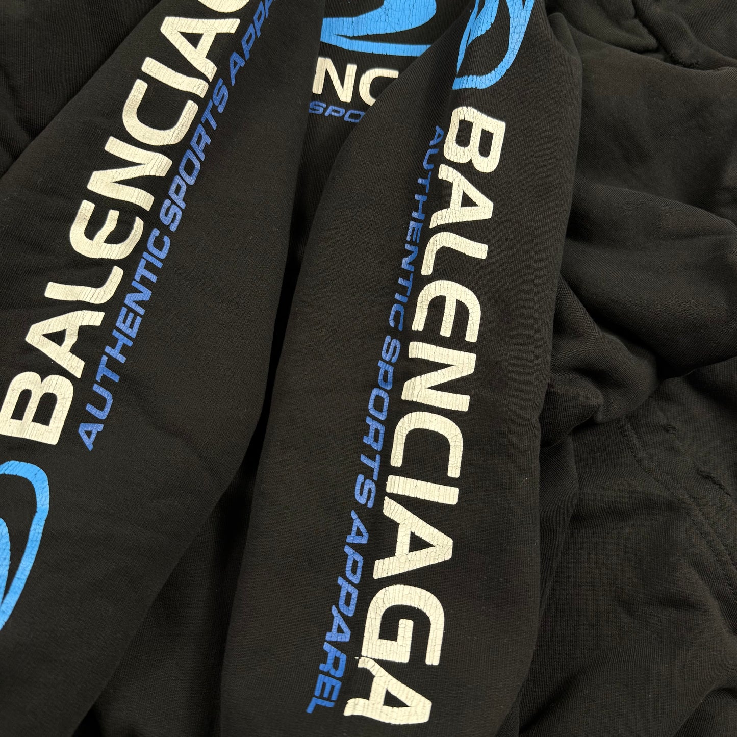 Balenciaga Surfer ‘Black’ Logo Hoodie