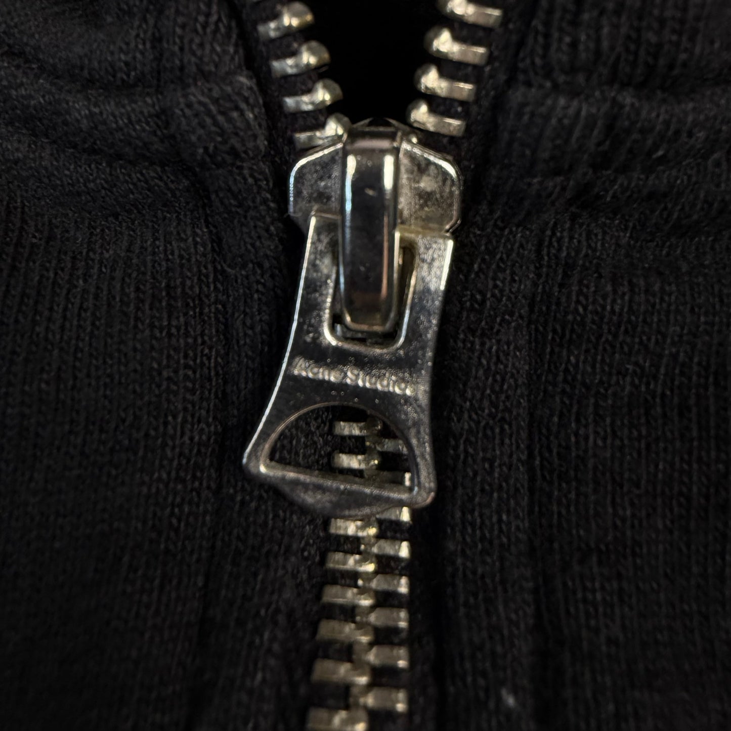 Acne Studios Half-Zip Sweatshirt ‘Black’