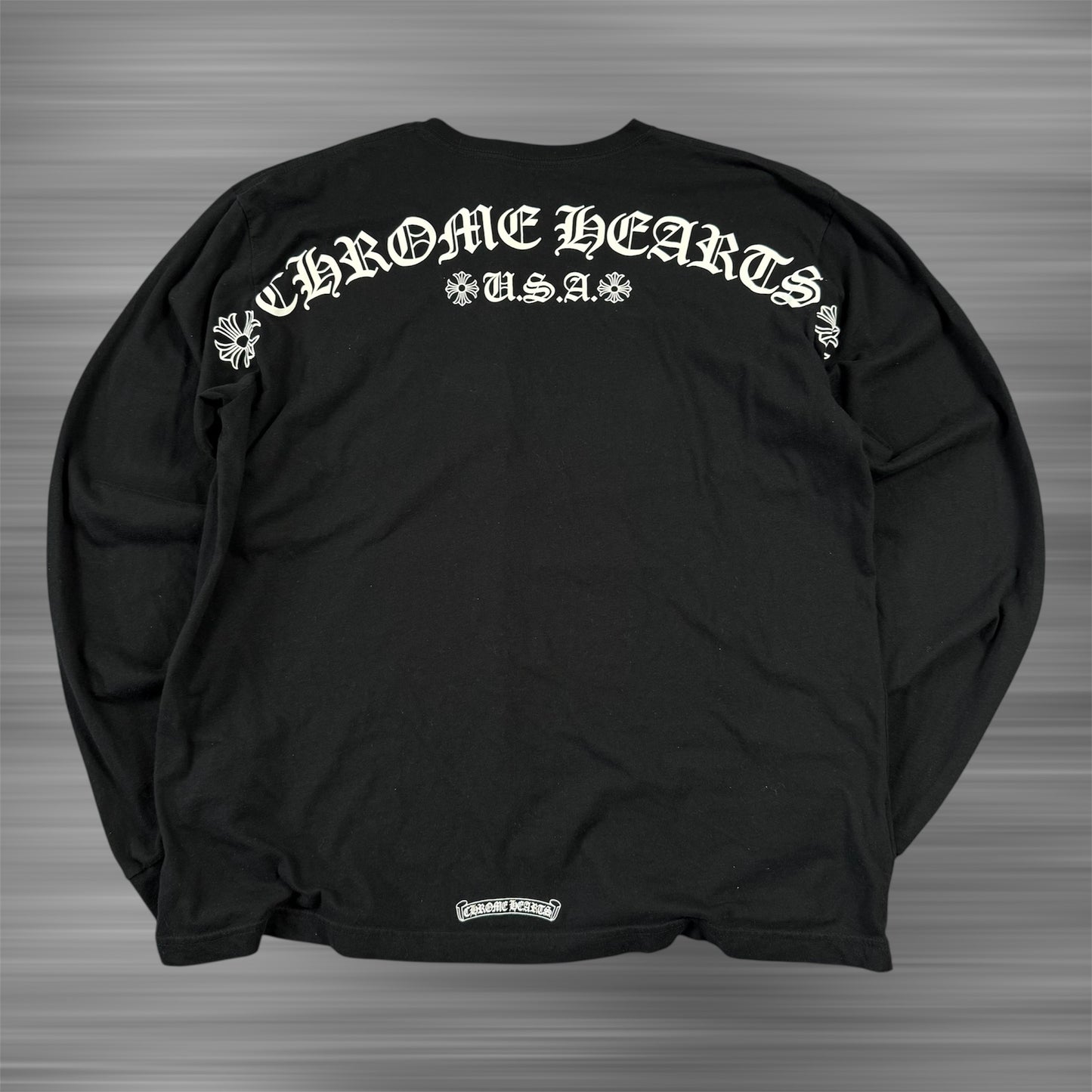 Chrome Hearts Arc Logo ‘Black’ Long Sleeve