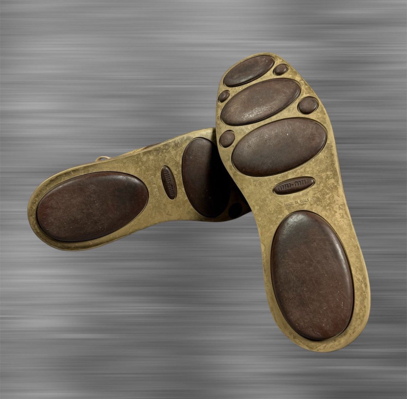 Vintage Miu Miu Leather Shoes