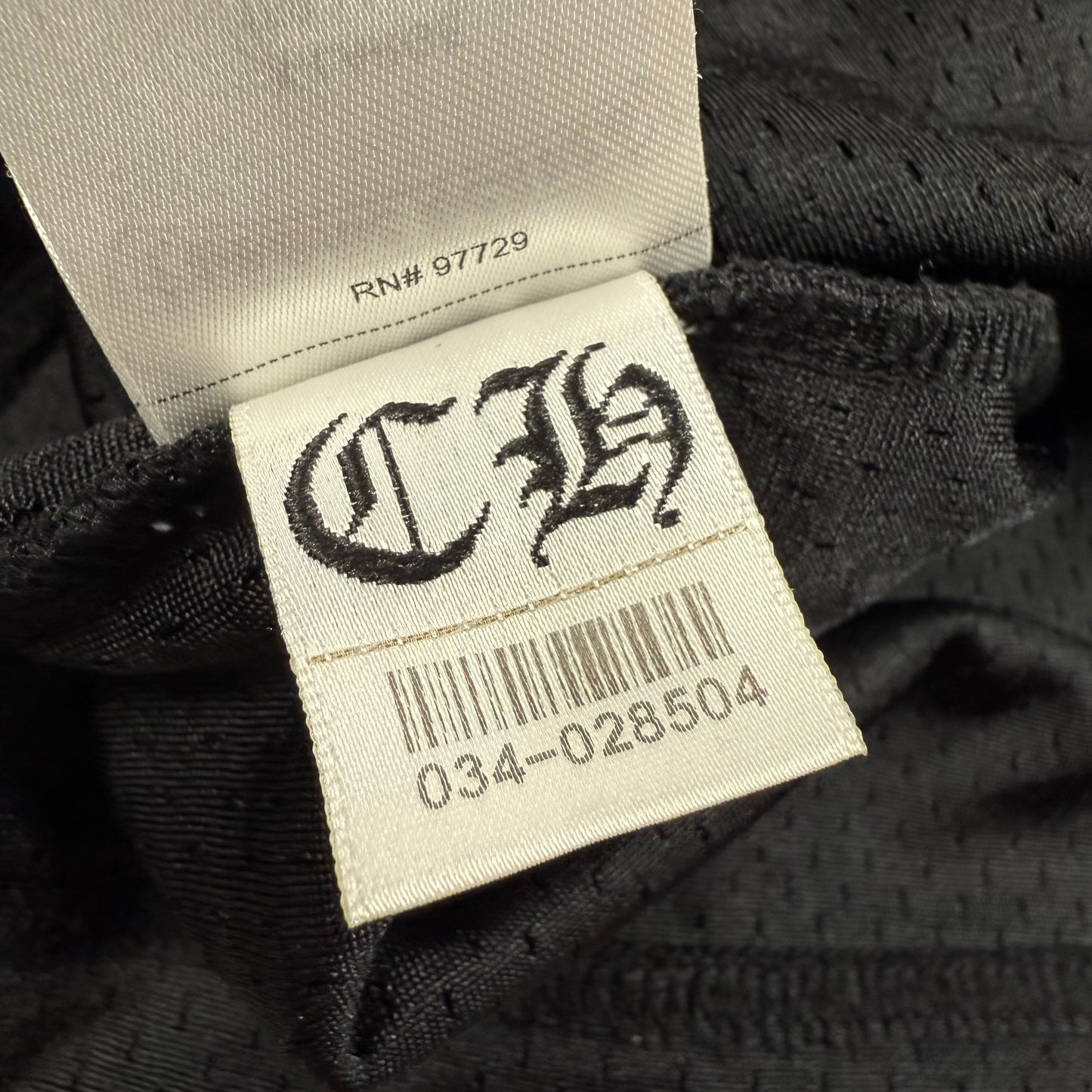 Chrome Hearts Long Sleeve Mesh ‘Black’ Jersey