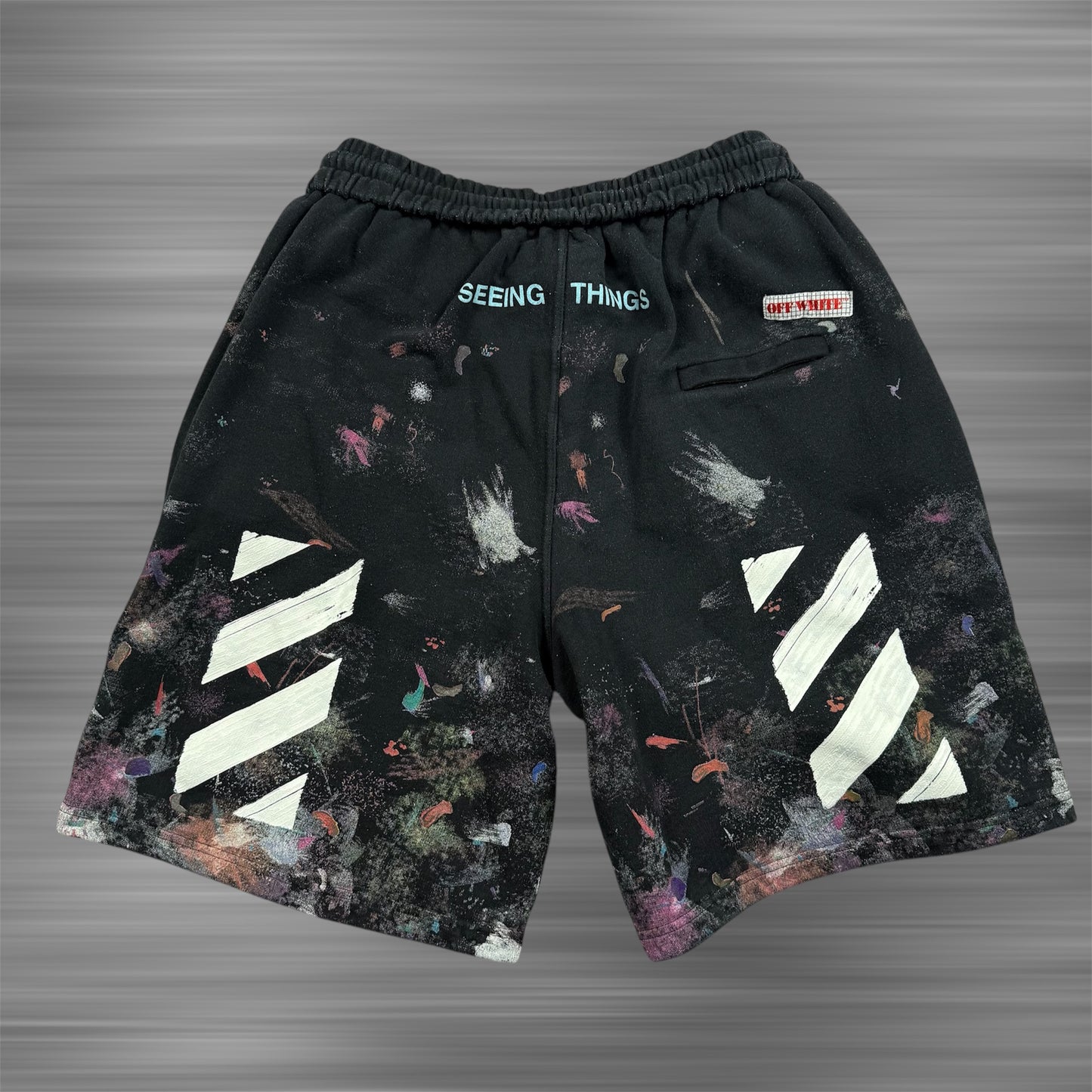 OFF-WHITE Galaxy Baggy Shorts