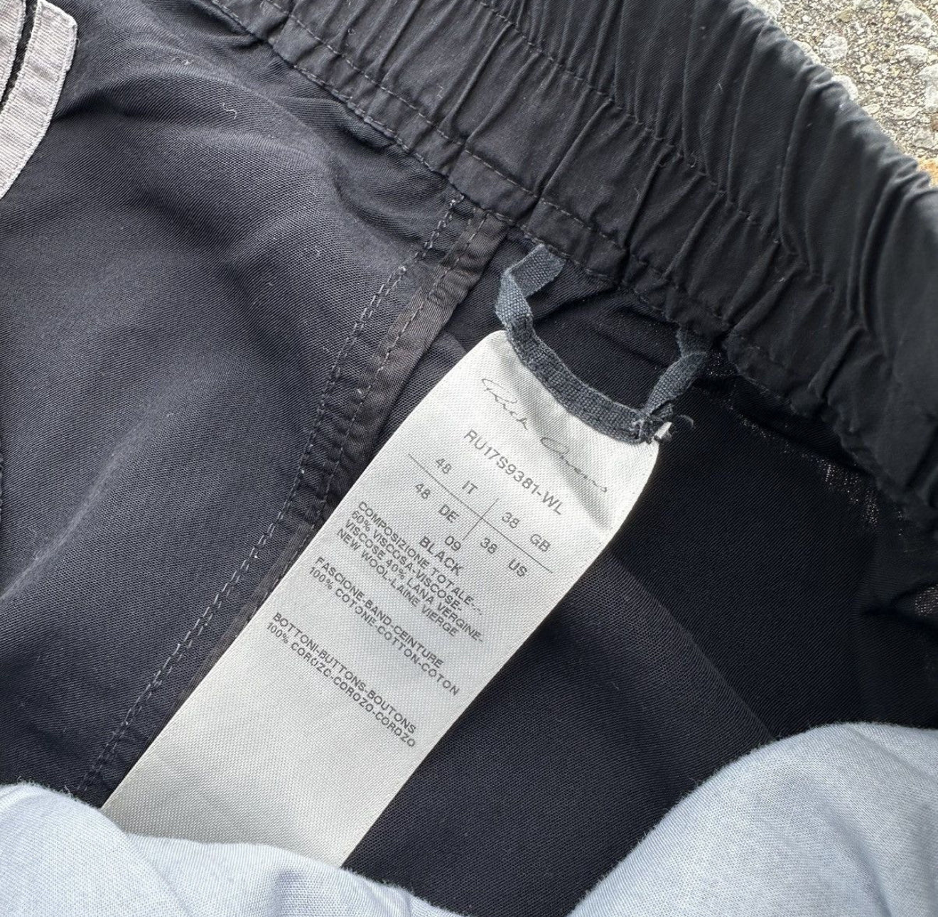 Rick Owens Cropped Pants SS17