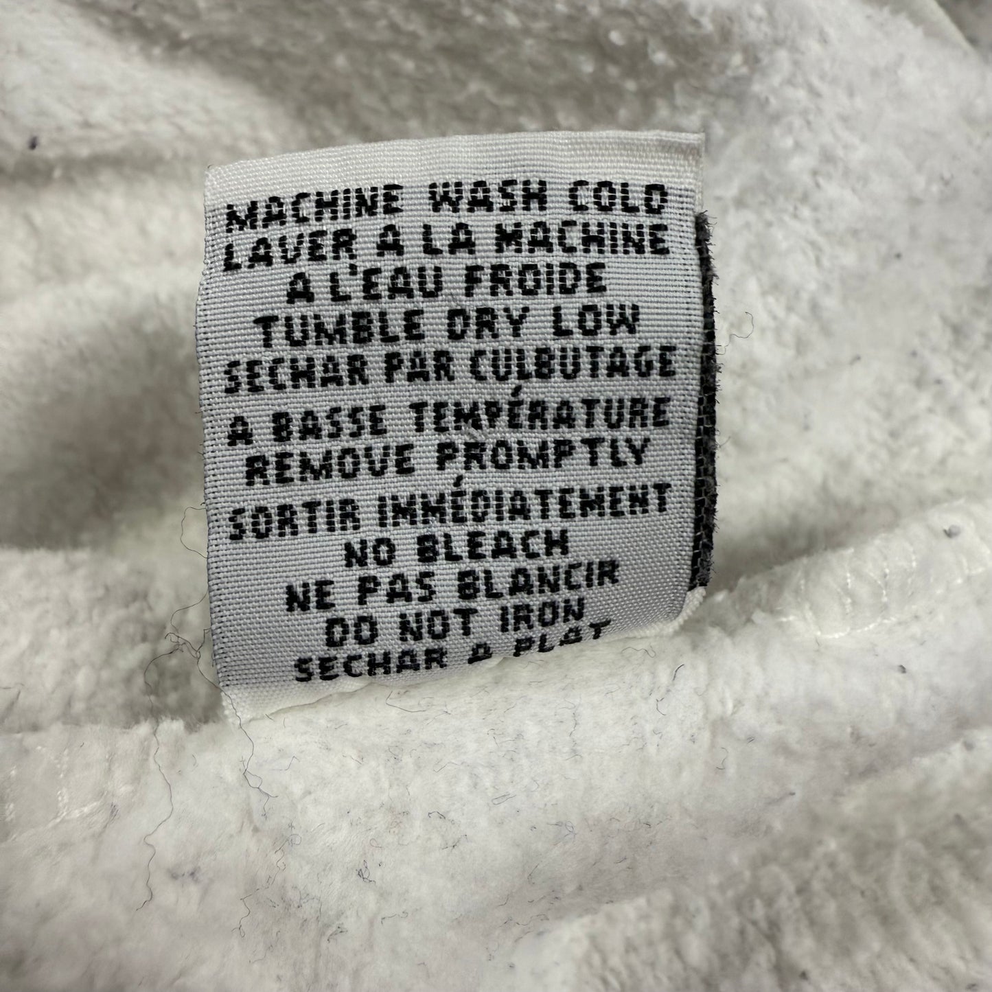 Chrome Hearts Vintage Horseshoe ‘White’ Zip Hoodie