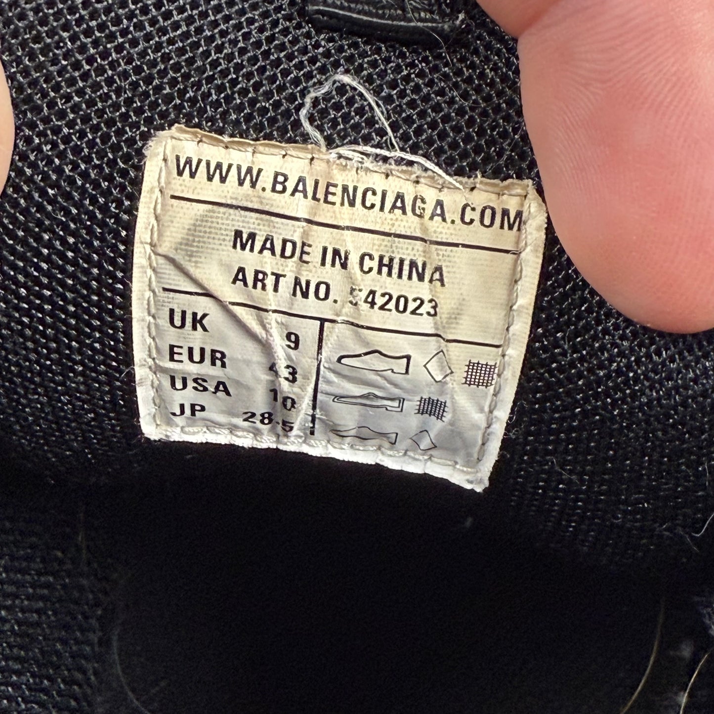 Balenciaga Track ‘Yellow/Black’ Shoes