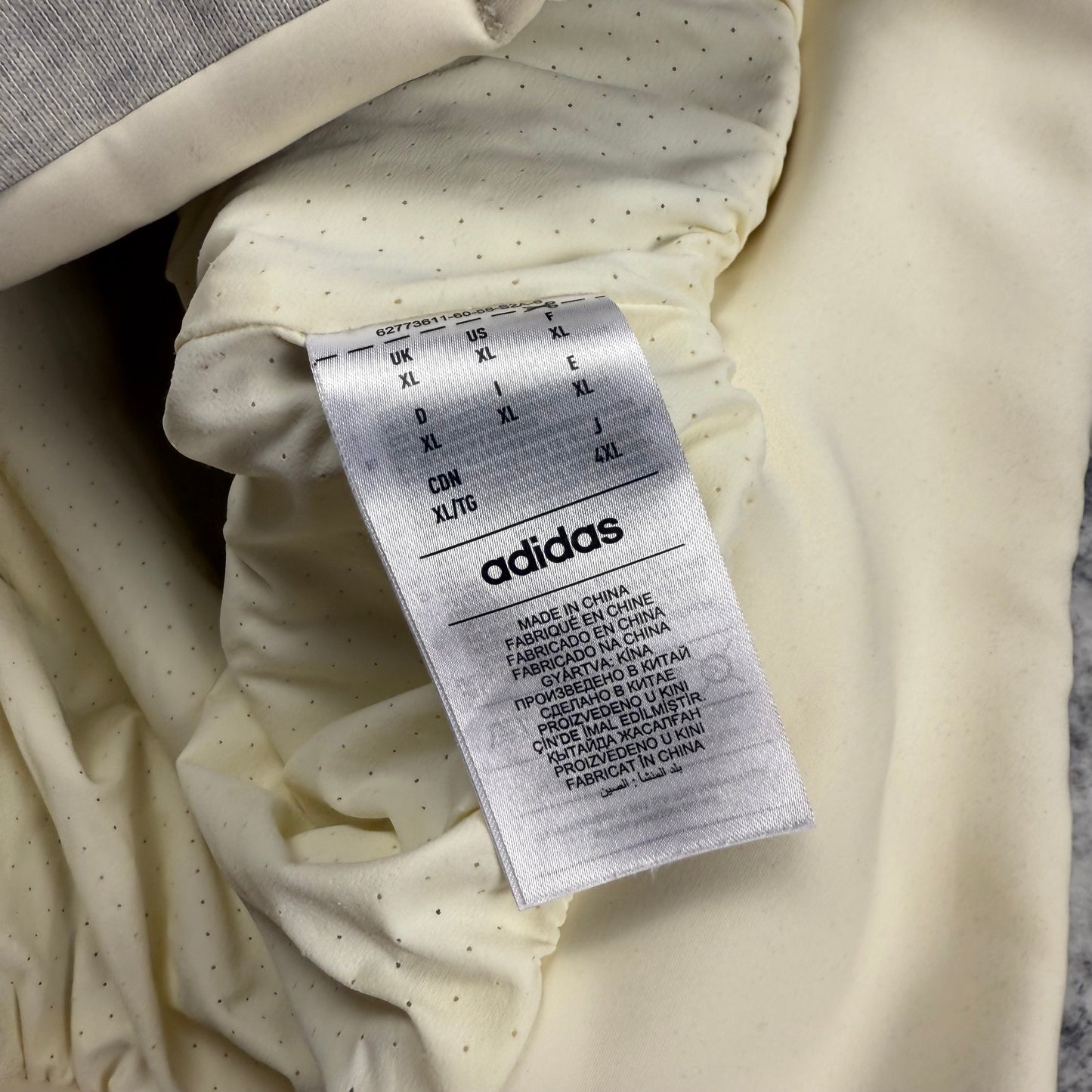 Fear of God x Adidas 2023 Signature Logo ‘White’ Jacket