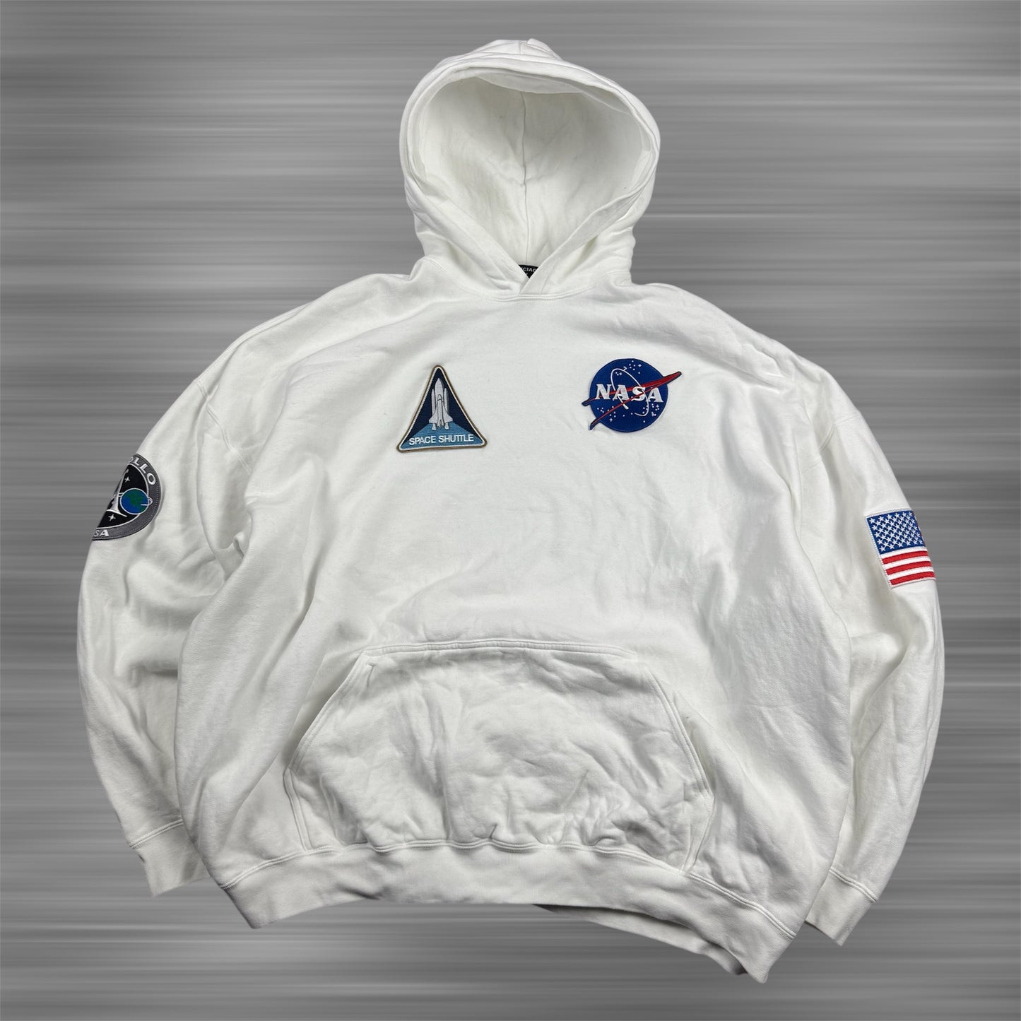 Balenciaga x Nasa ‘White’ Hoodie