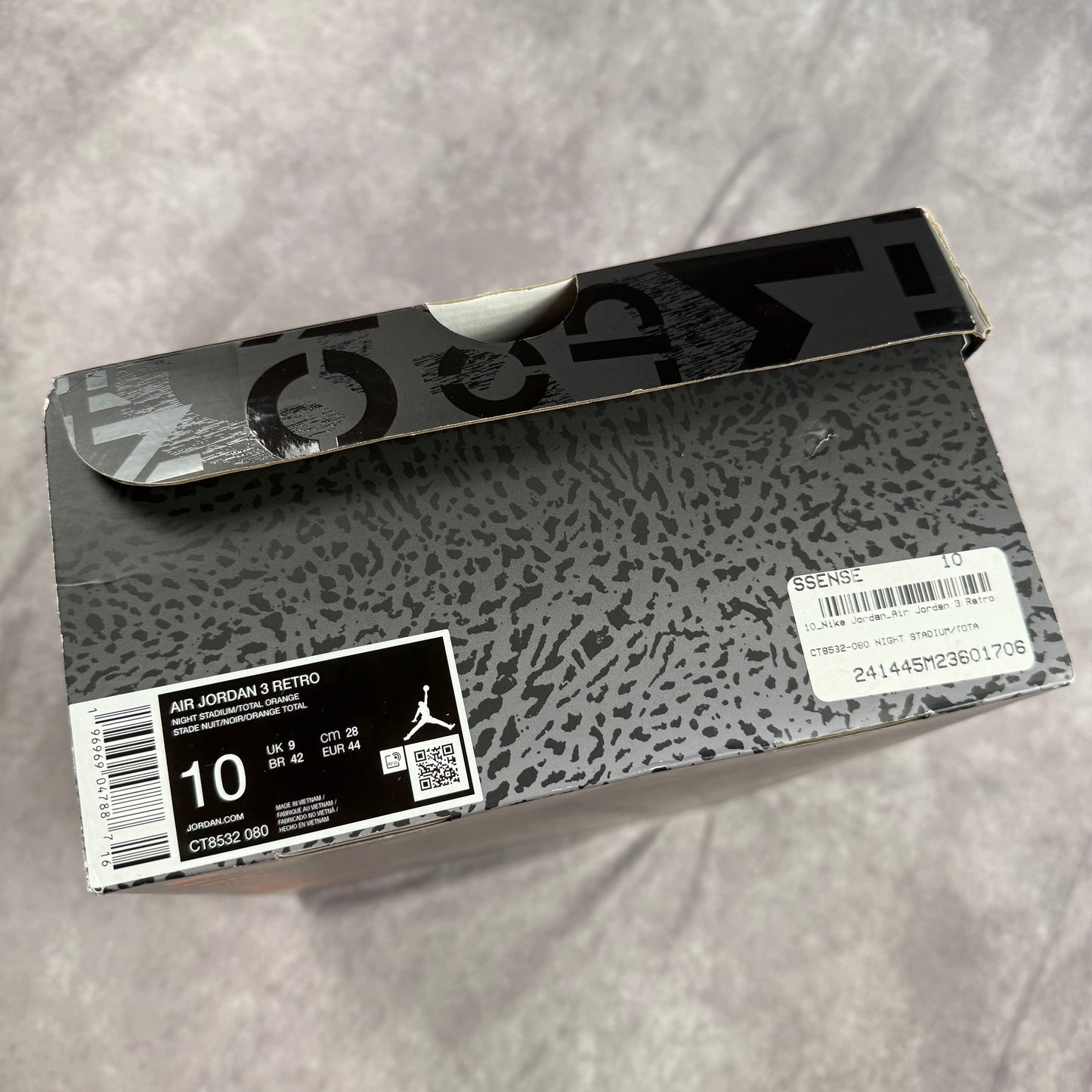 Jordan 3 Retro Fear Pack