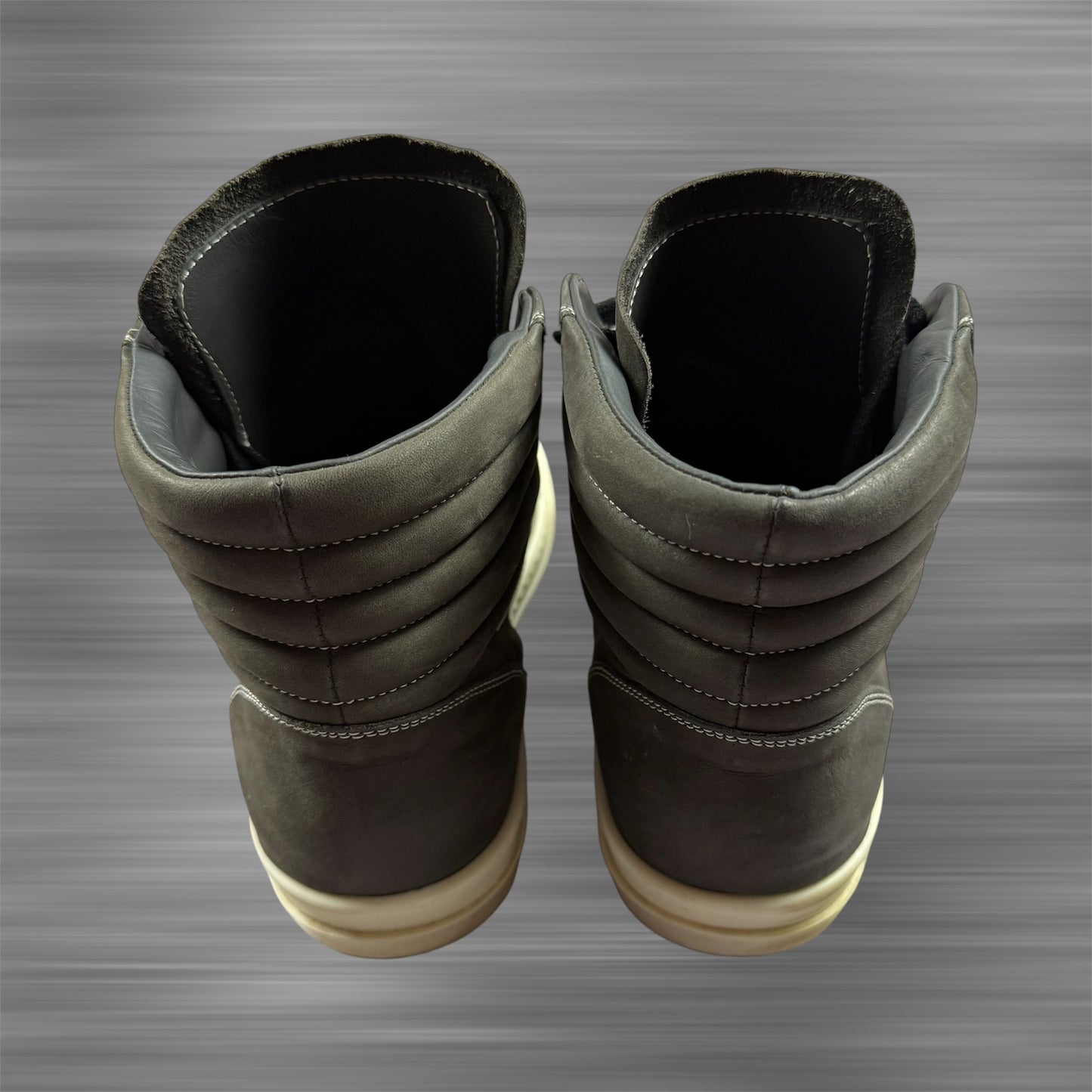 Rick Ownes High Vintage Shoes ‘Dust/Milk’