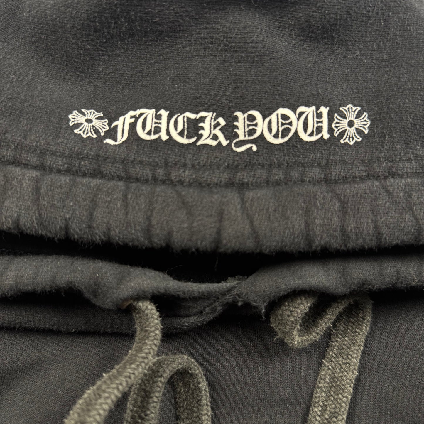 Chrome Hearts ‘Fuck You’ Black Hoodie