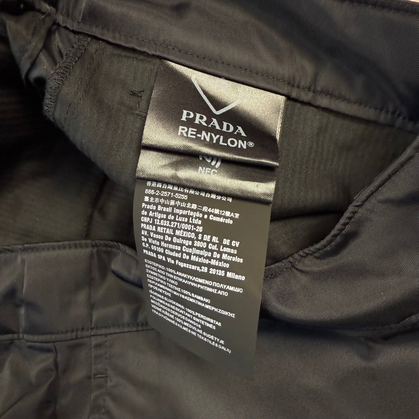 Prada Re-Nylon Baggy Bermudas Shorts