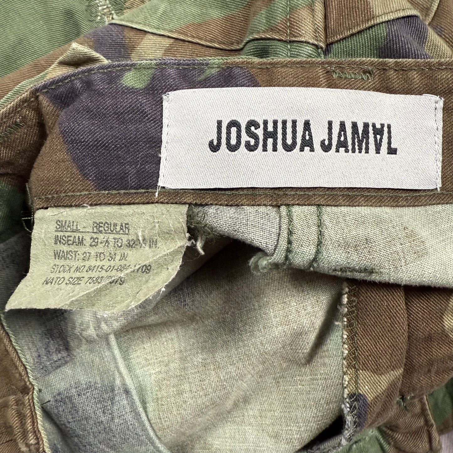 Joshua Jamal Camo Shorts