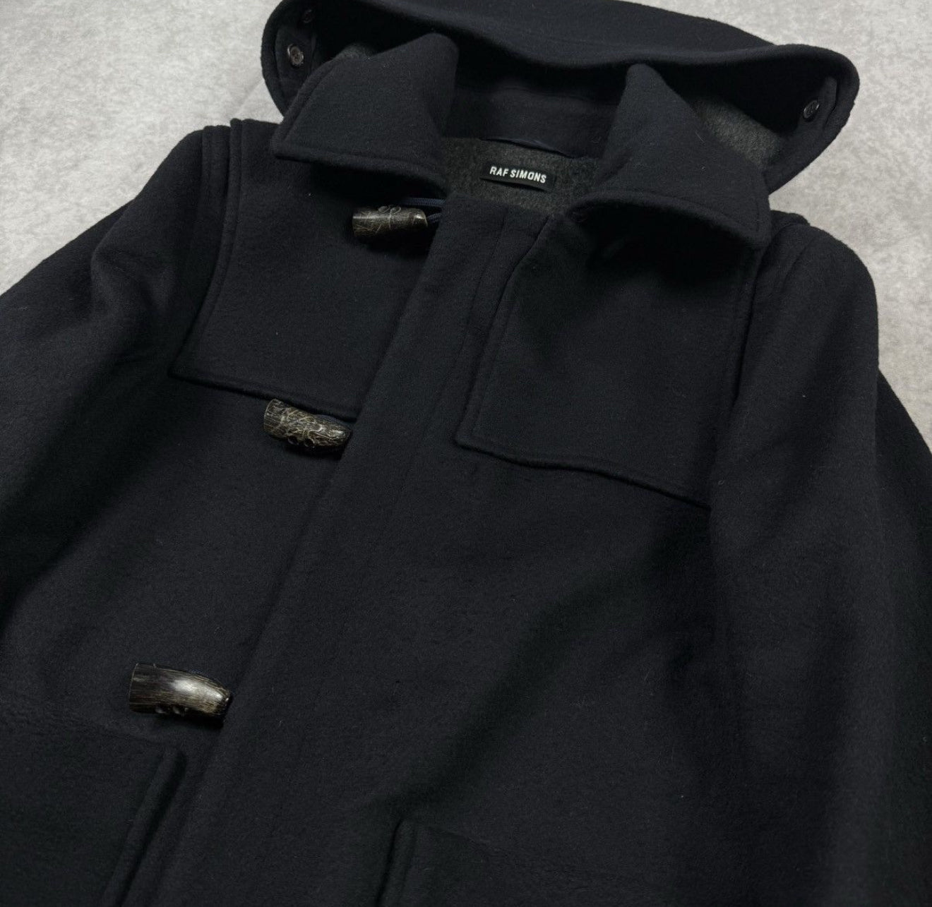Raf Simons Wool Duffle Coat