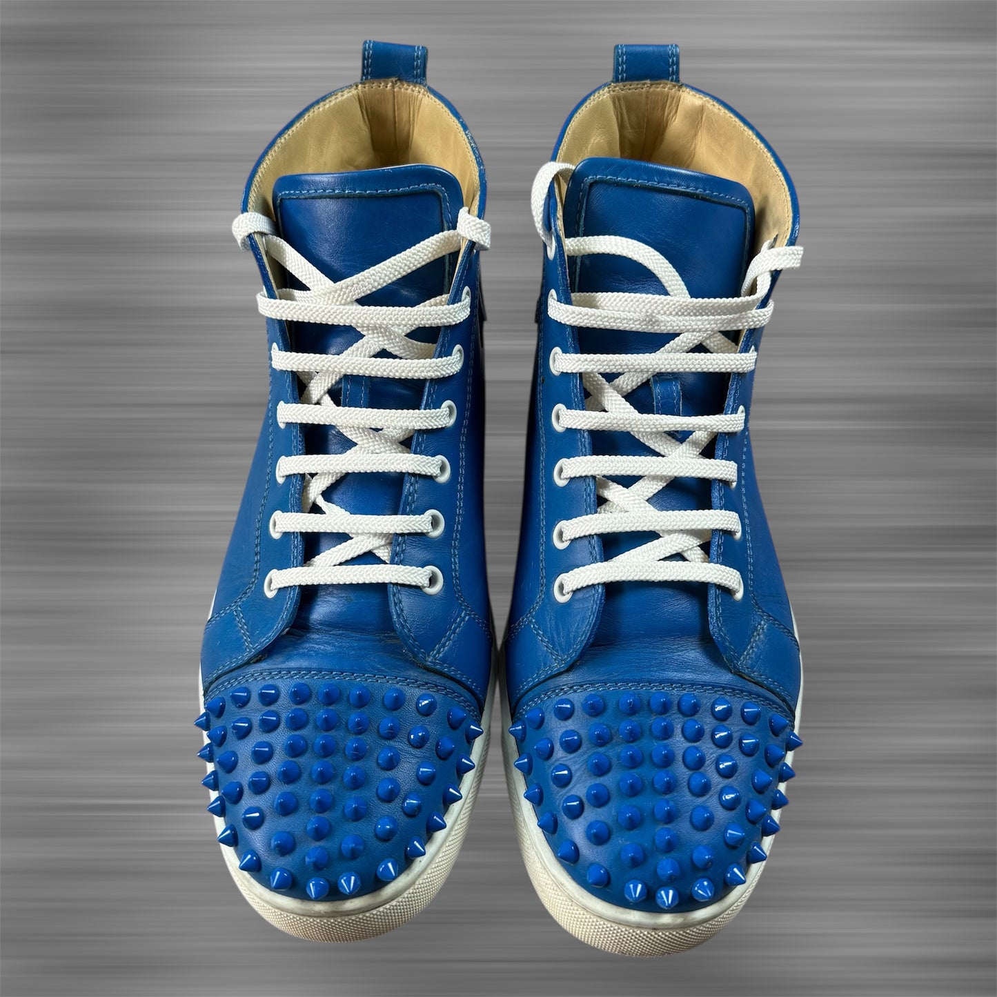 CHRISTIAN LOUBOUTIN High Top Spikes Orlato FLAT Shoes