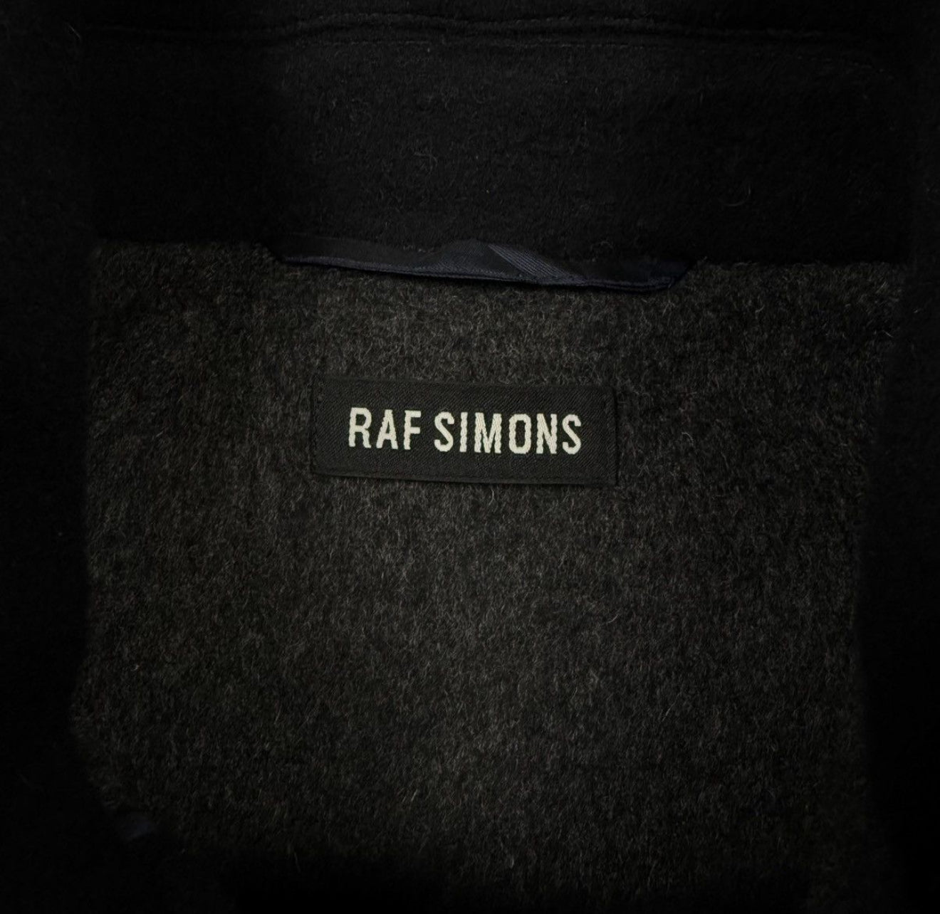 Raf Simons Wool Duffle Coat