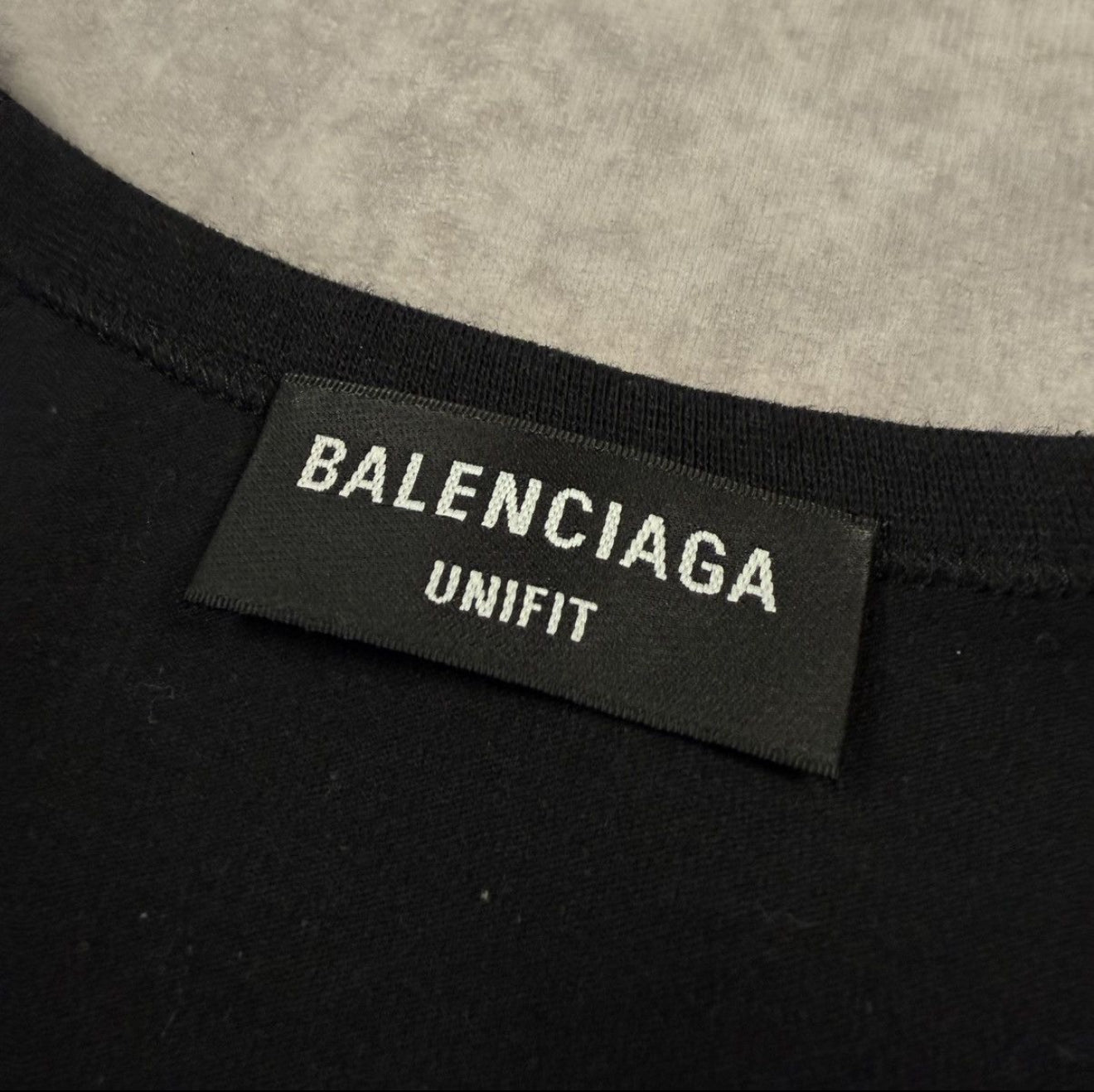 Balenciaga Black Tank Top