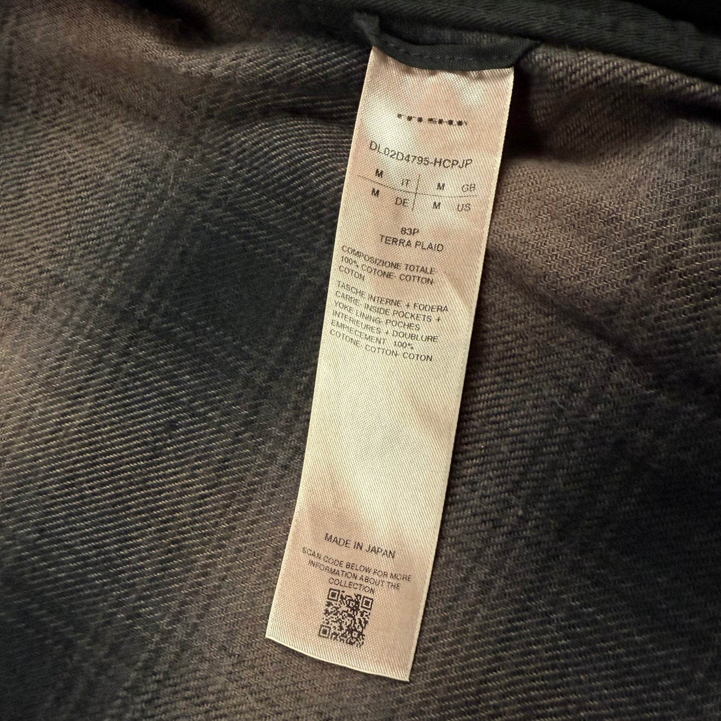 Rick Owens DRKSHDW Plaid ‘Purple’ Outershirt