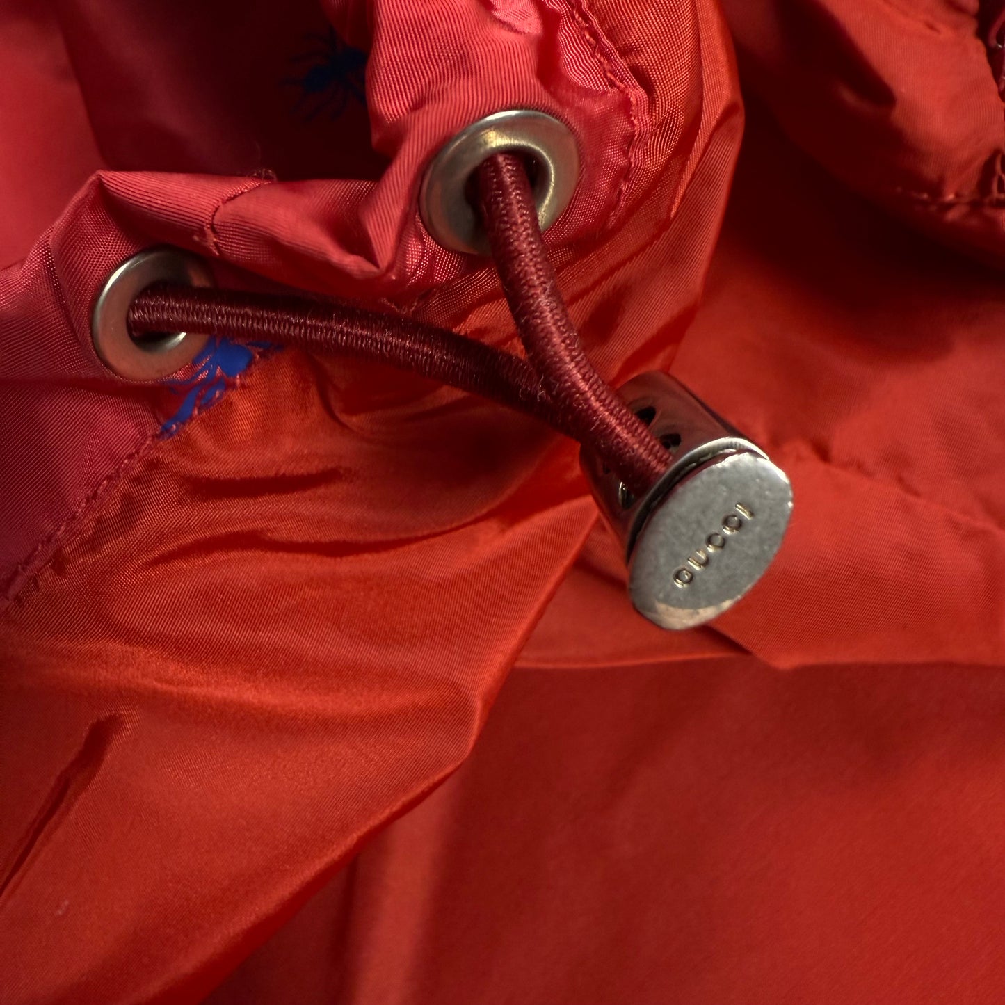 Gucci Bee And Star Print Windbreaker ‘Red’ Jacket