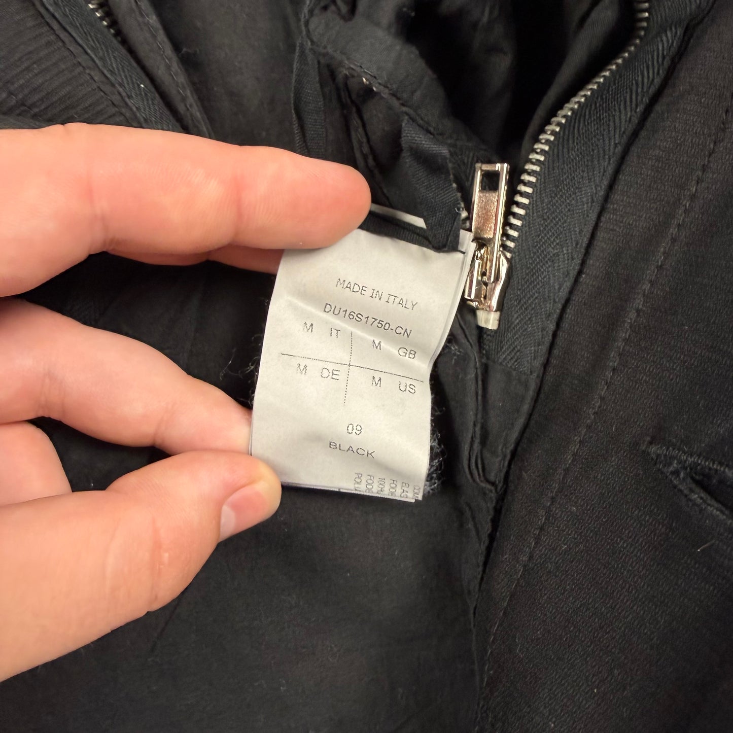 Rick Owens DRKSHDW Slave ‘Black’ Jacket