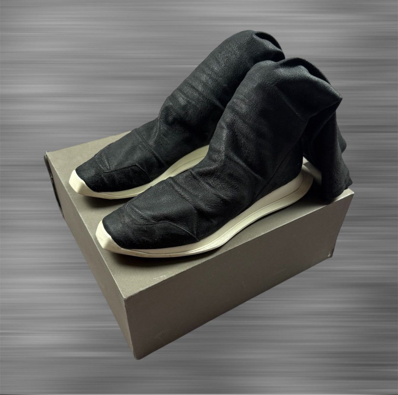 RICK OWENS DRKSHDW RUNNER STRETCH
SOCKS HIGH