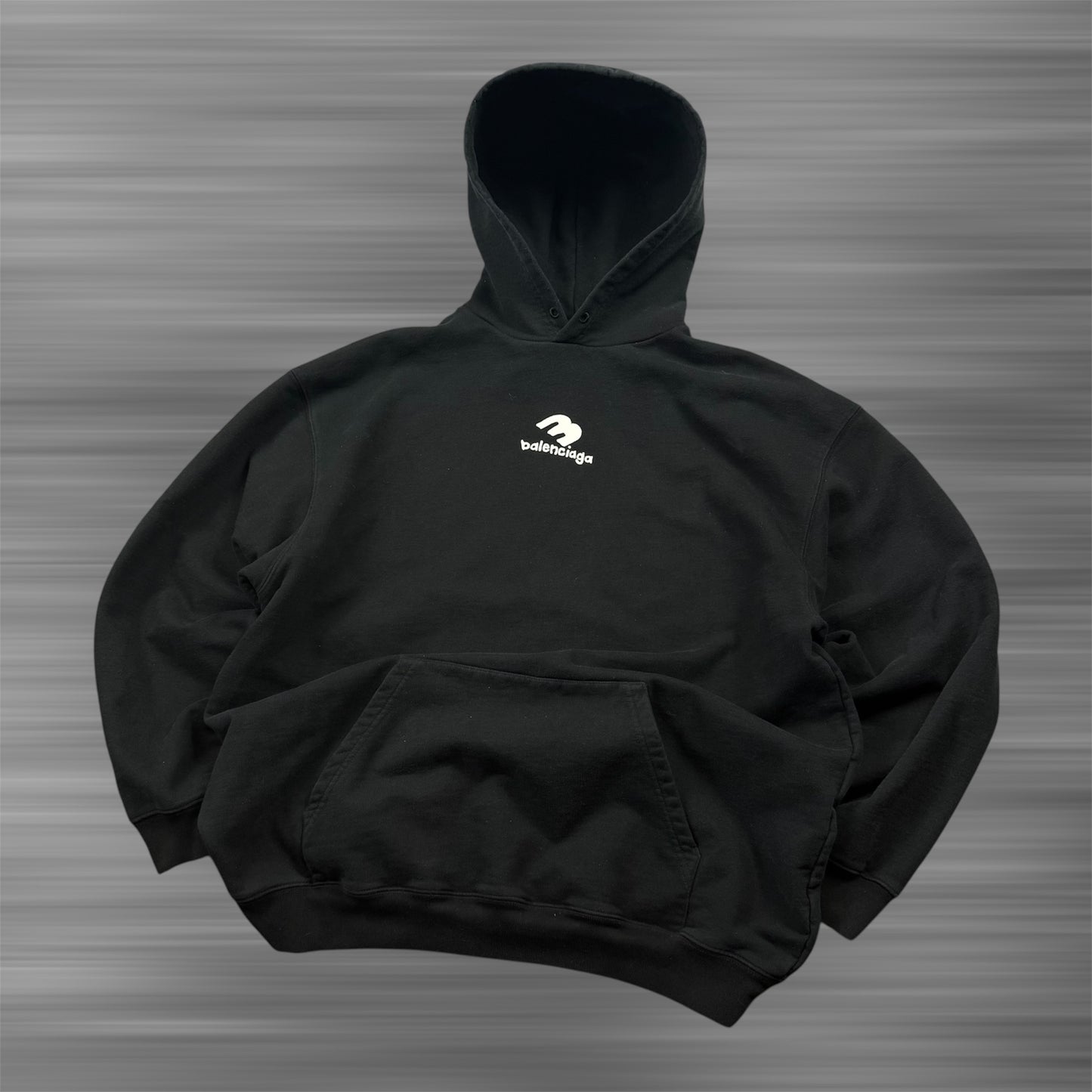 Balenciaga Hand Drawn Logo Hoodie