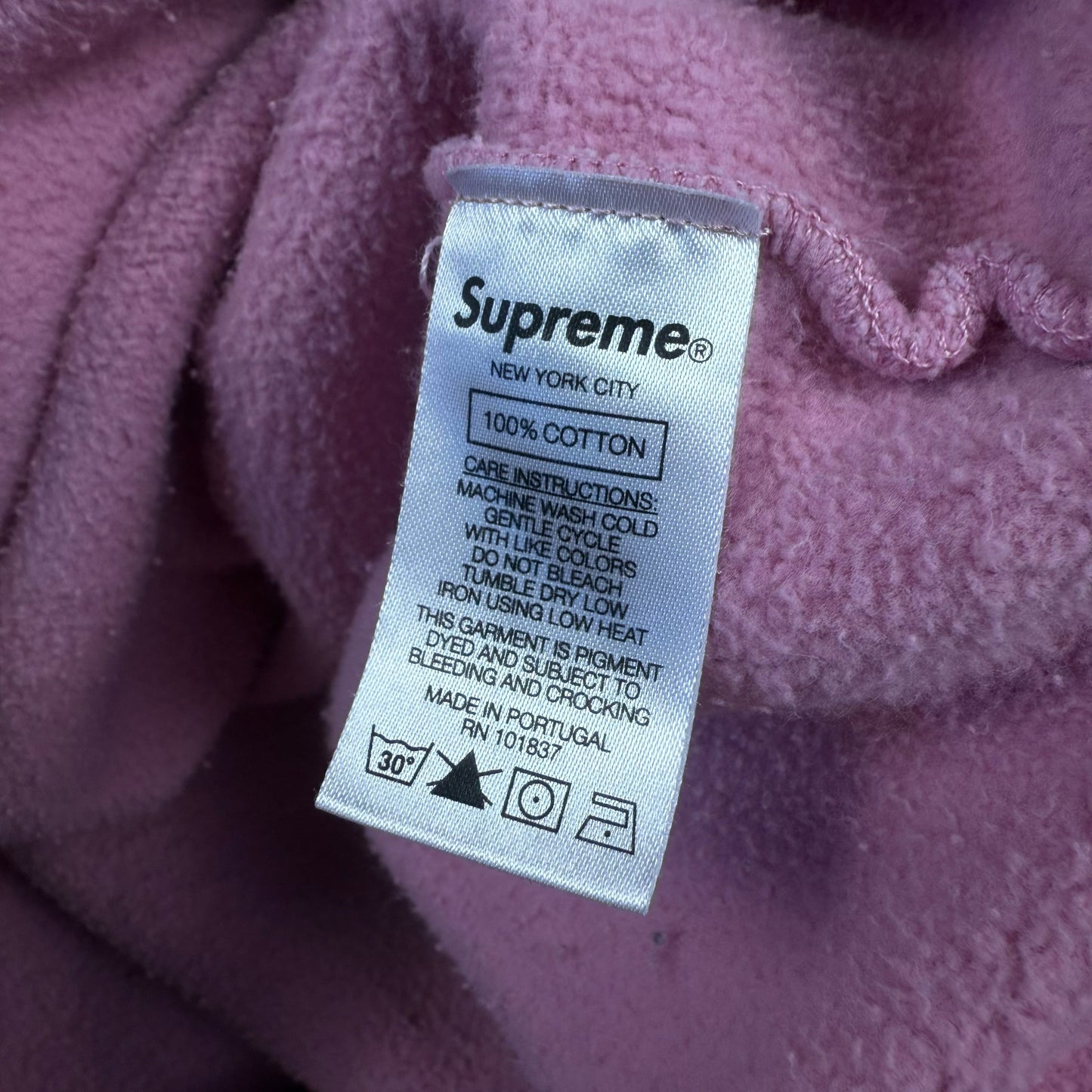 Supreme SS21 Brush Stroke ‘Pink’ Hoodie