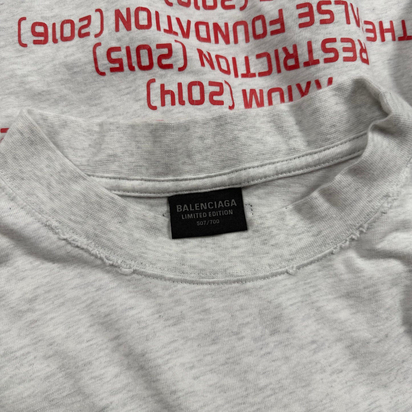 Balenciaga Archive Series Connected Limited 507/700 Long Sleeve
