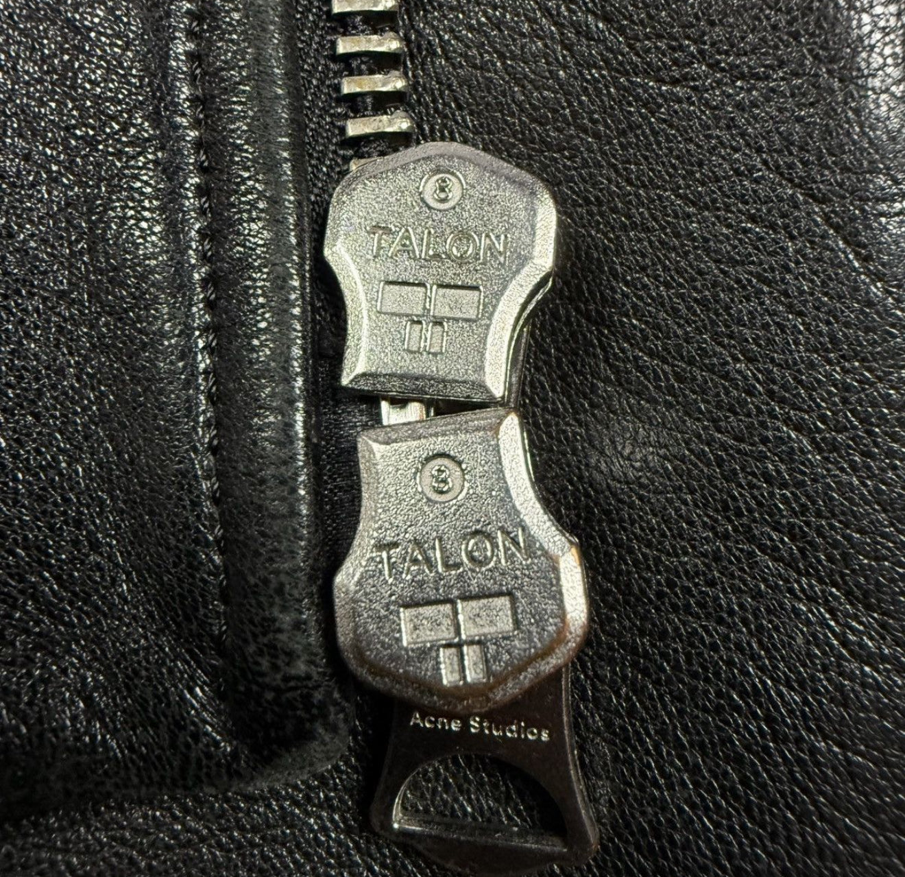 Acne Studios Nate Clean Leather Jacket