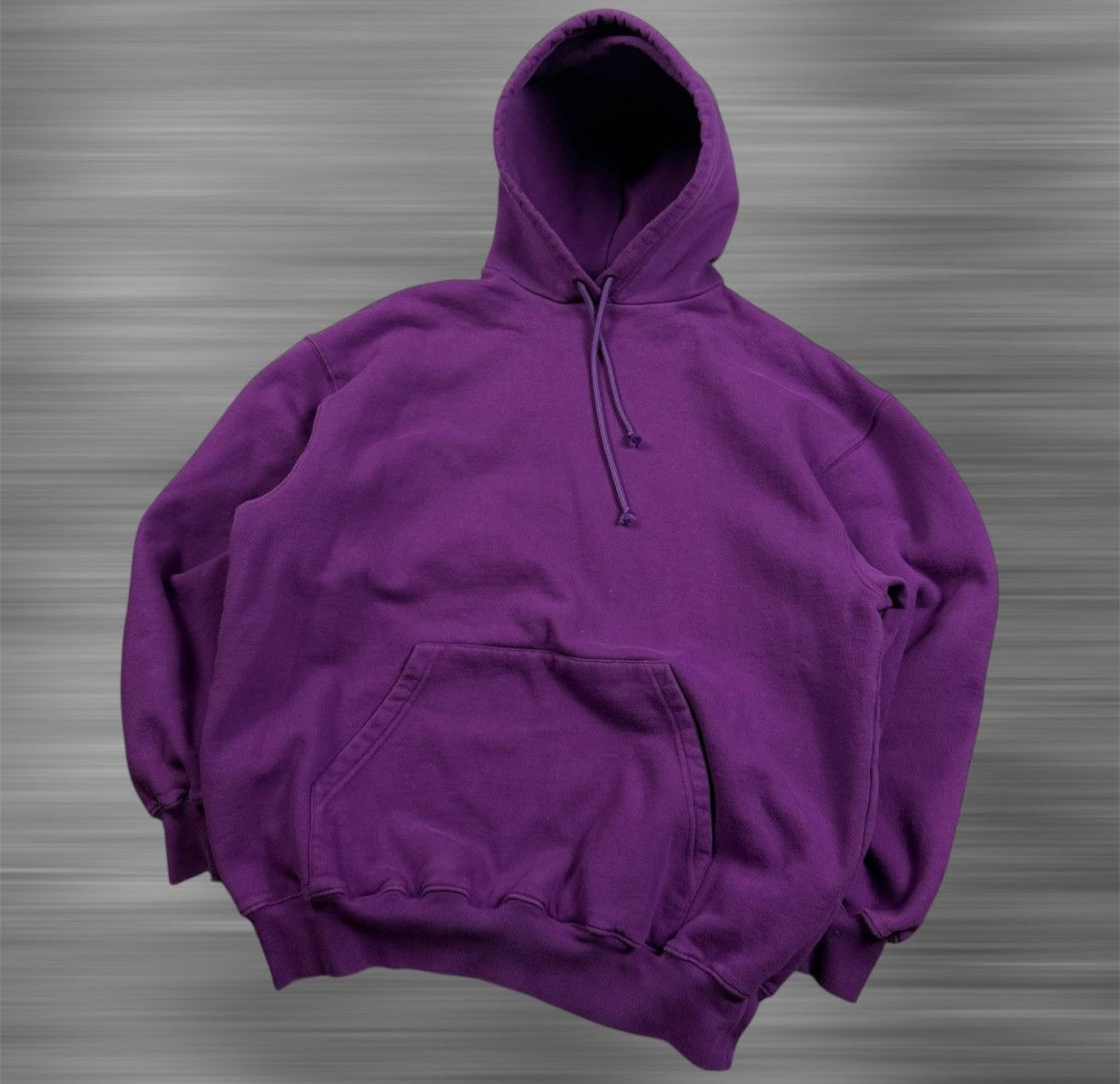 Balenciaga Purple Big Back Logo Hoodie