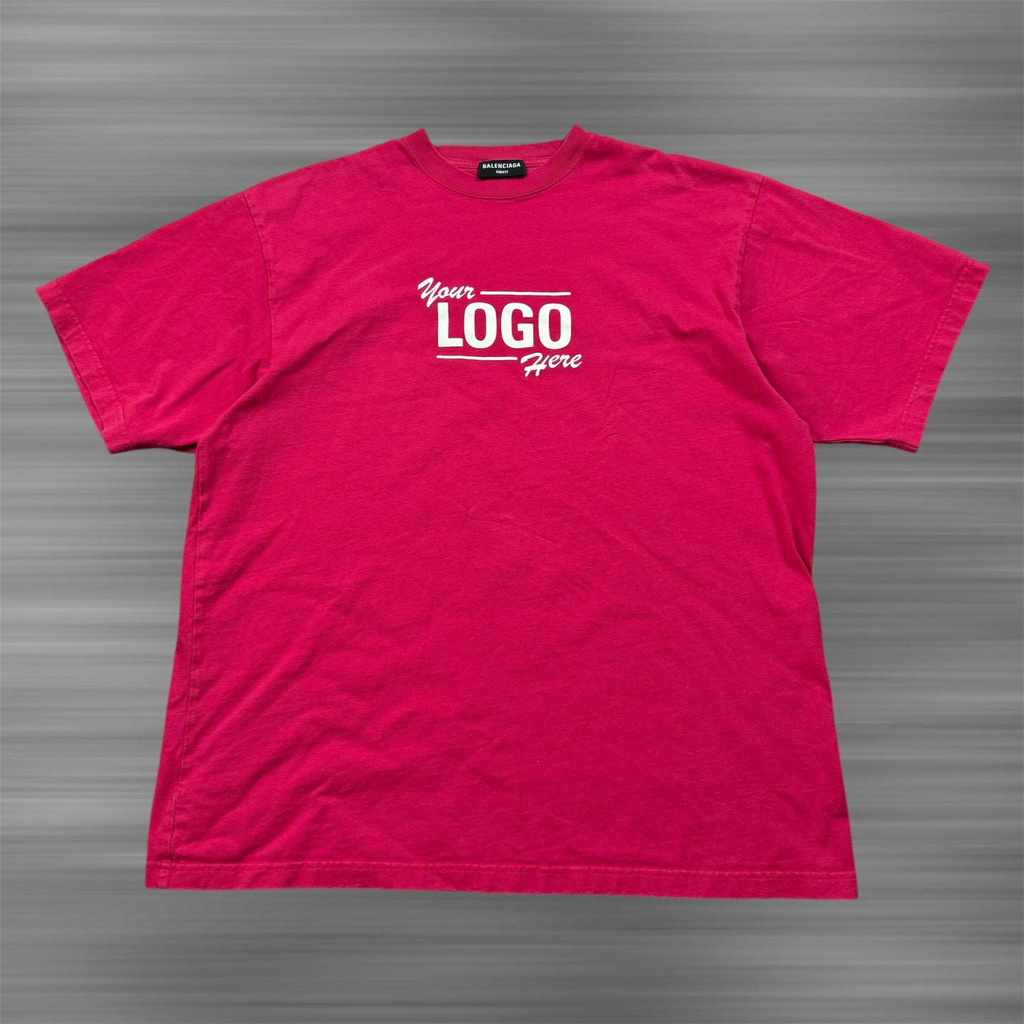 Balenciaga Your Logo Here T-Shirt