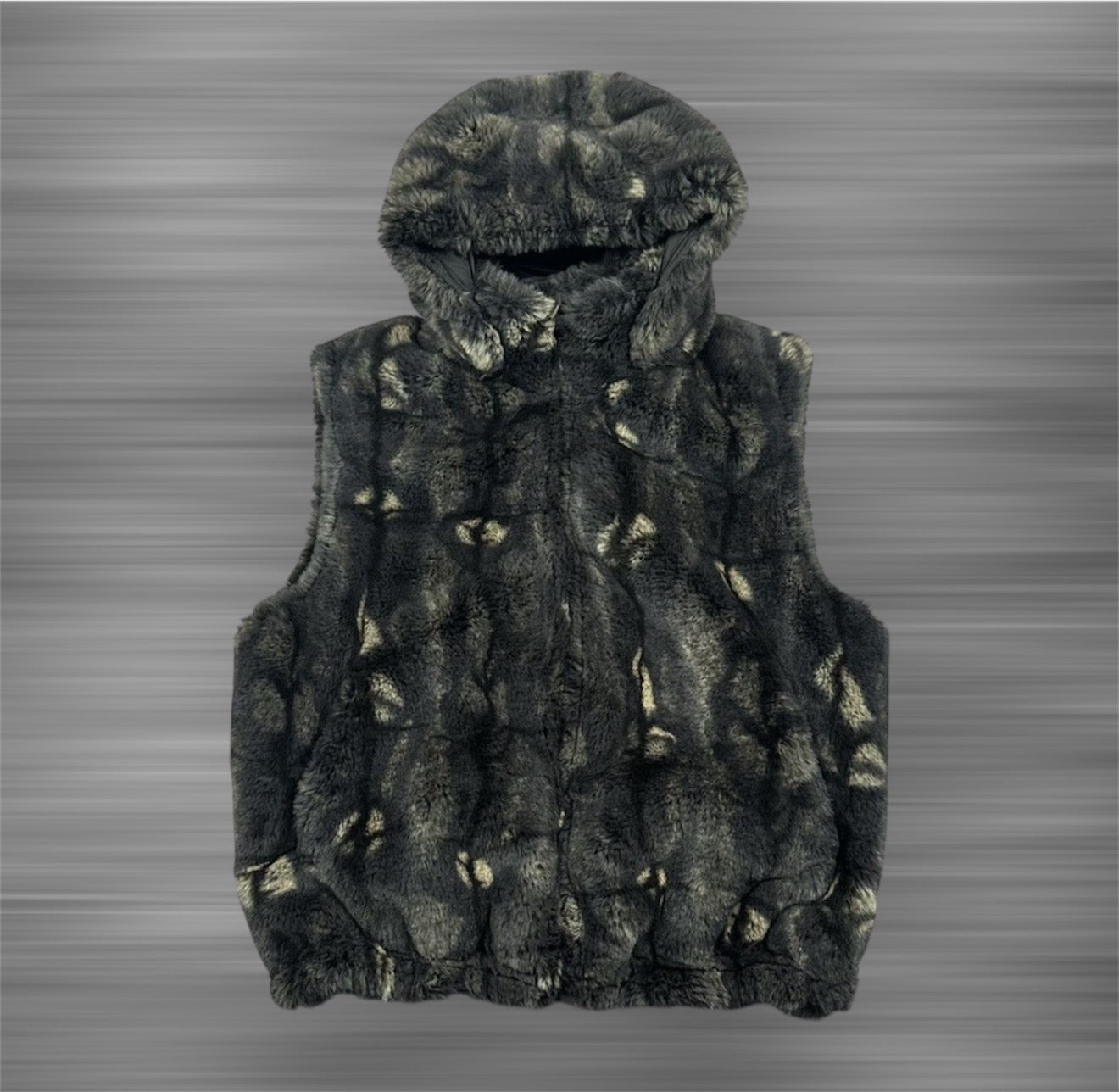 Supreme Faux Fur Hooded Vest