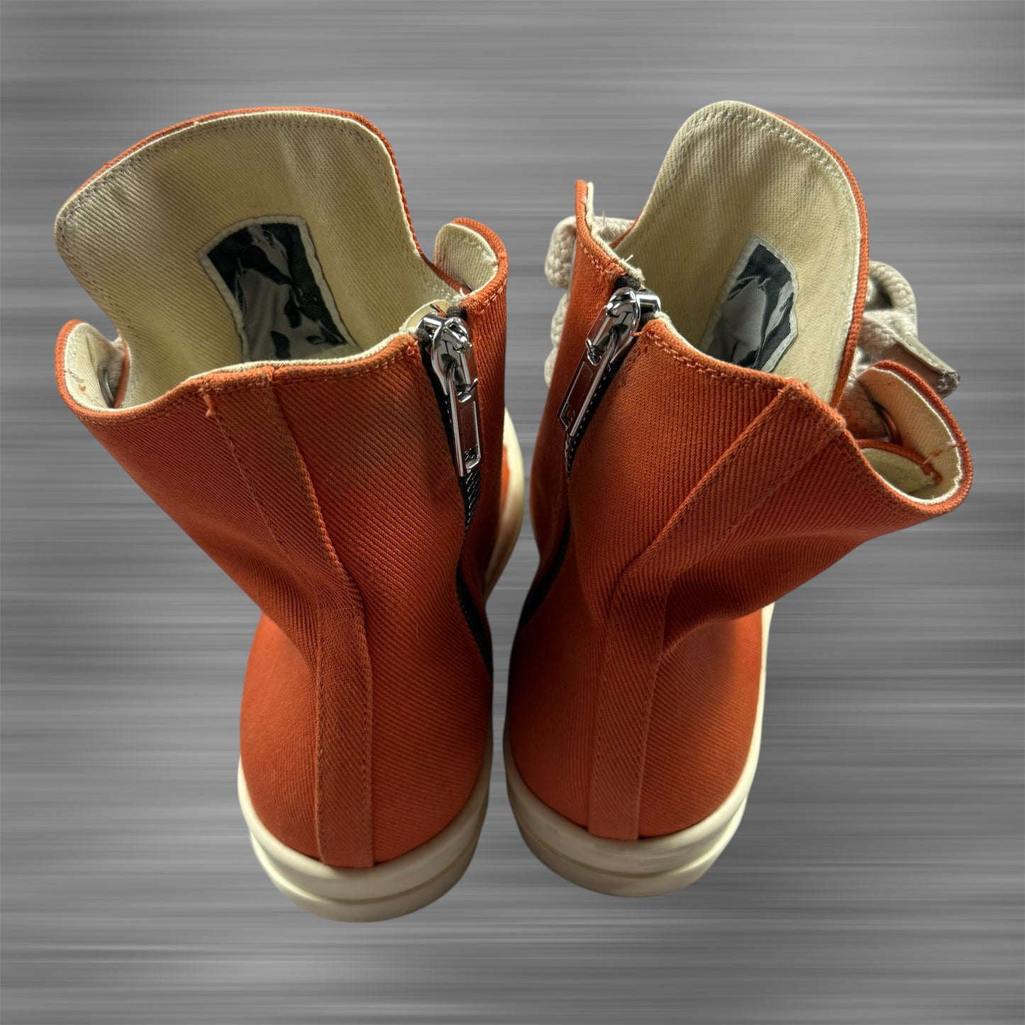 Rick Owens DRKSHDW Jumbo Lace ‘Orange’ Ramones