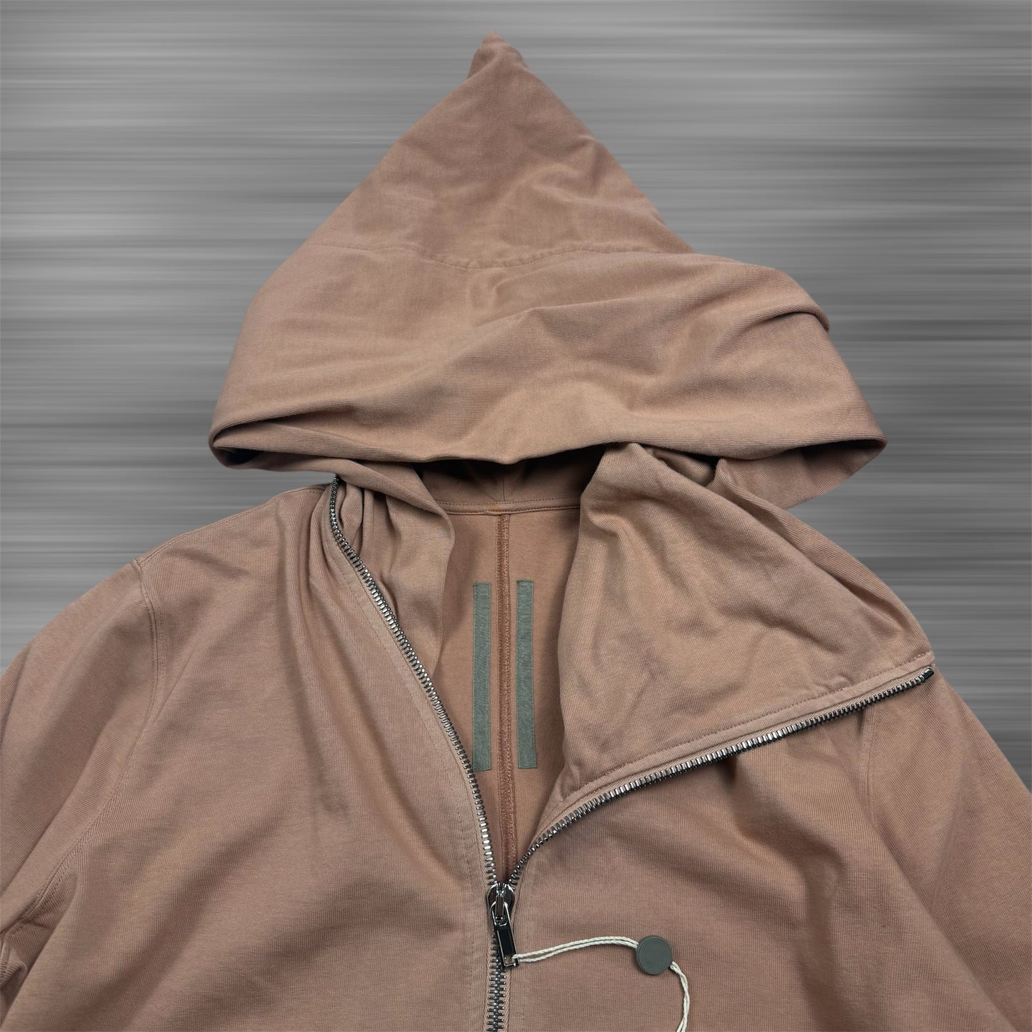 RICK OWENS DRKSHDW Mountain Asymmetric Zip Hoodie