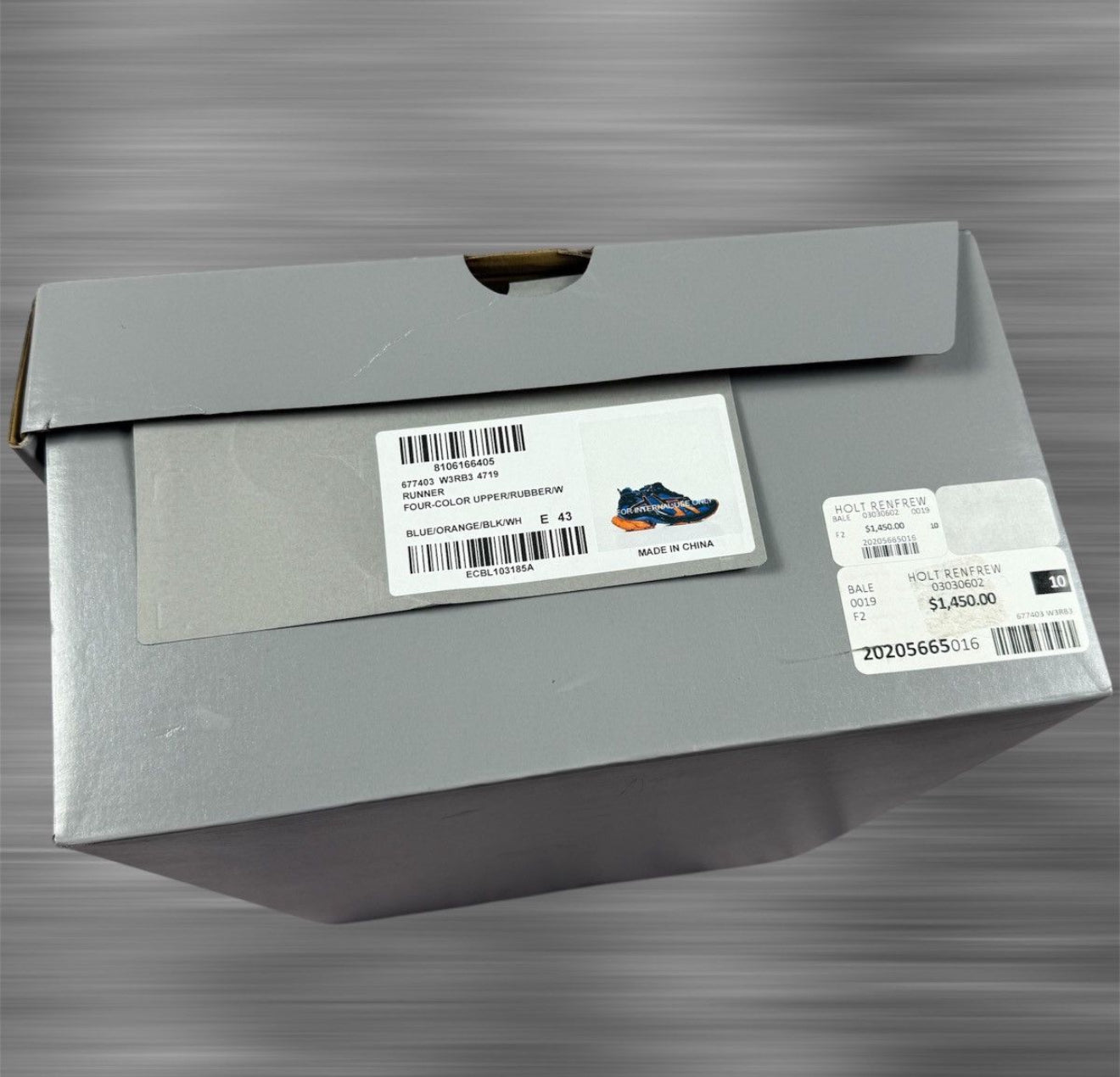 Balenciaga Runner ‘Orange Blue’ Shoes