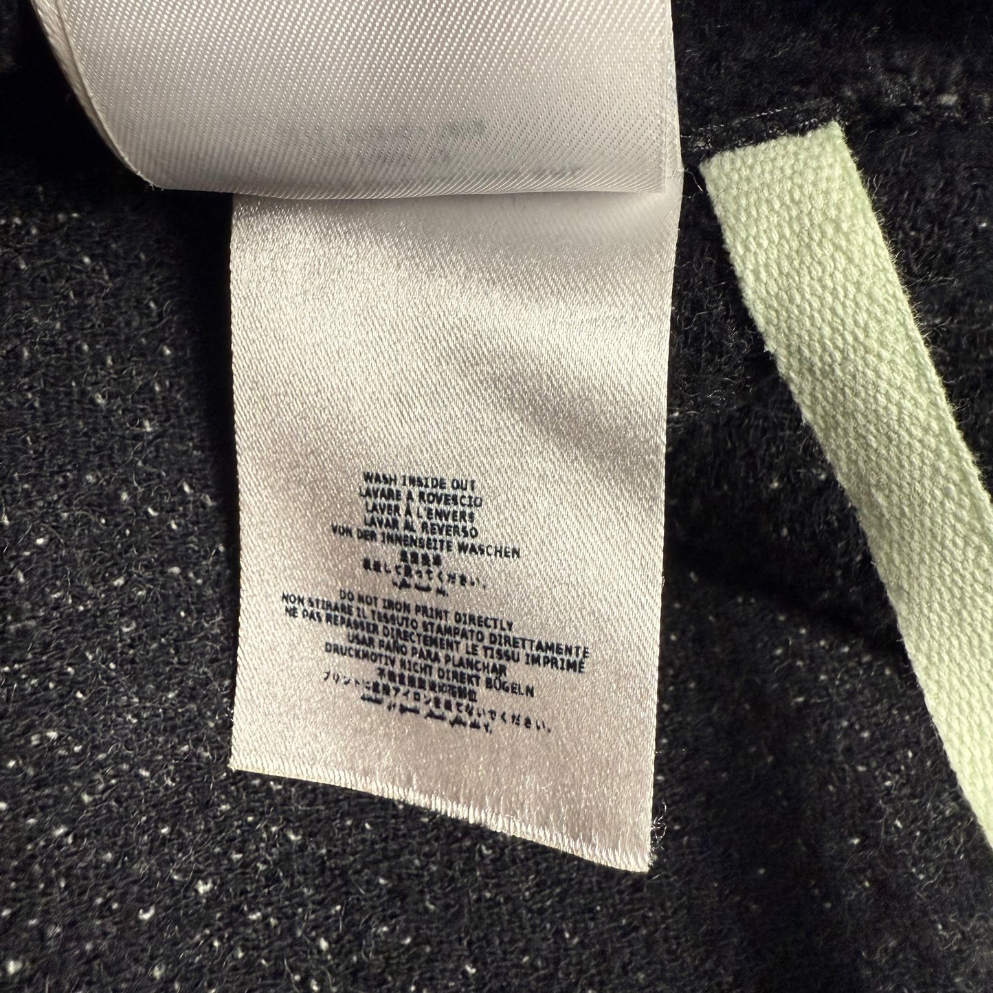 Off-White Outline Arrow Flannel Shirt Grey/Black
